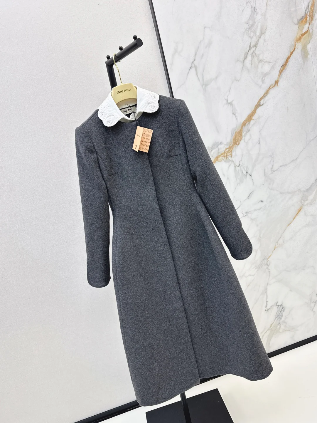 Miu 25fw woolen dress