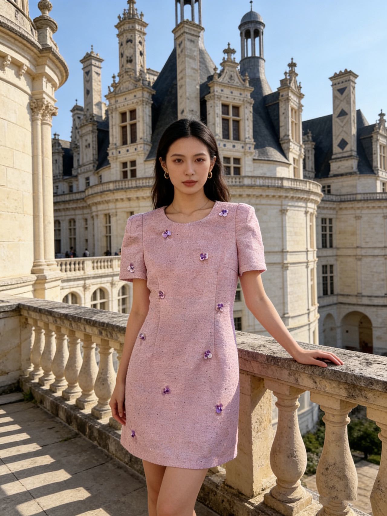 Chan 26ss sequin dress