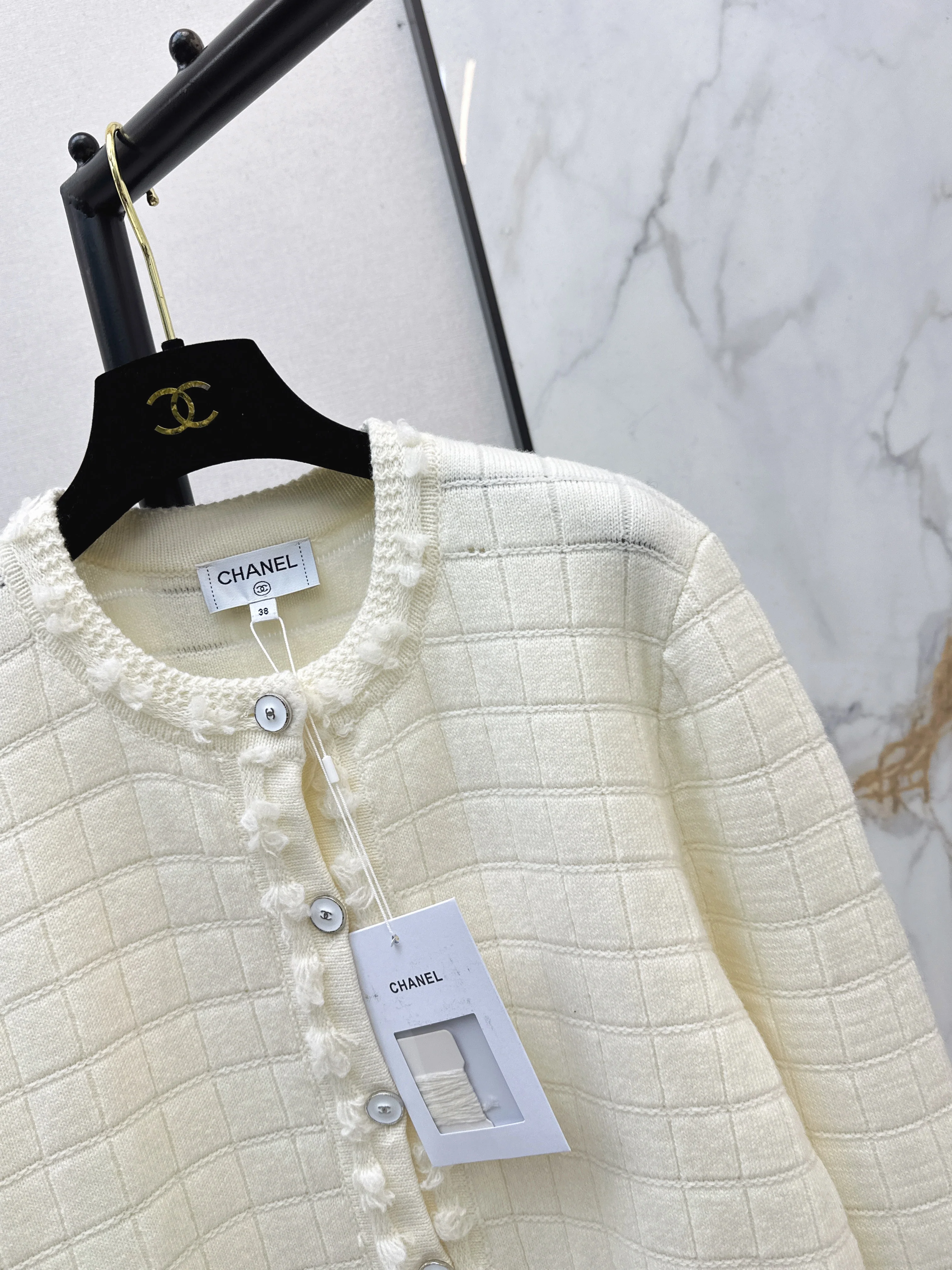 Chan 26ss knitted cardigan