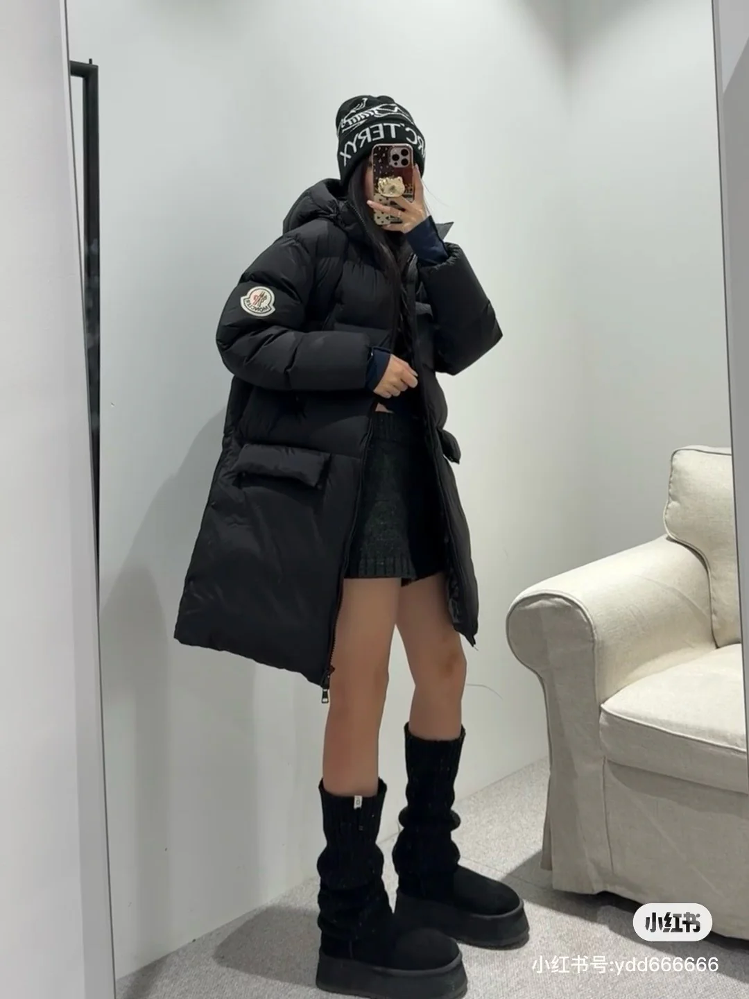 Monc 25fw down jacket