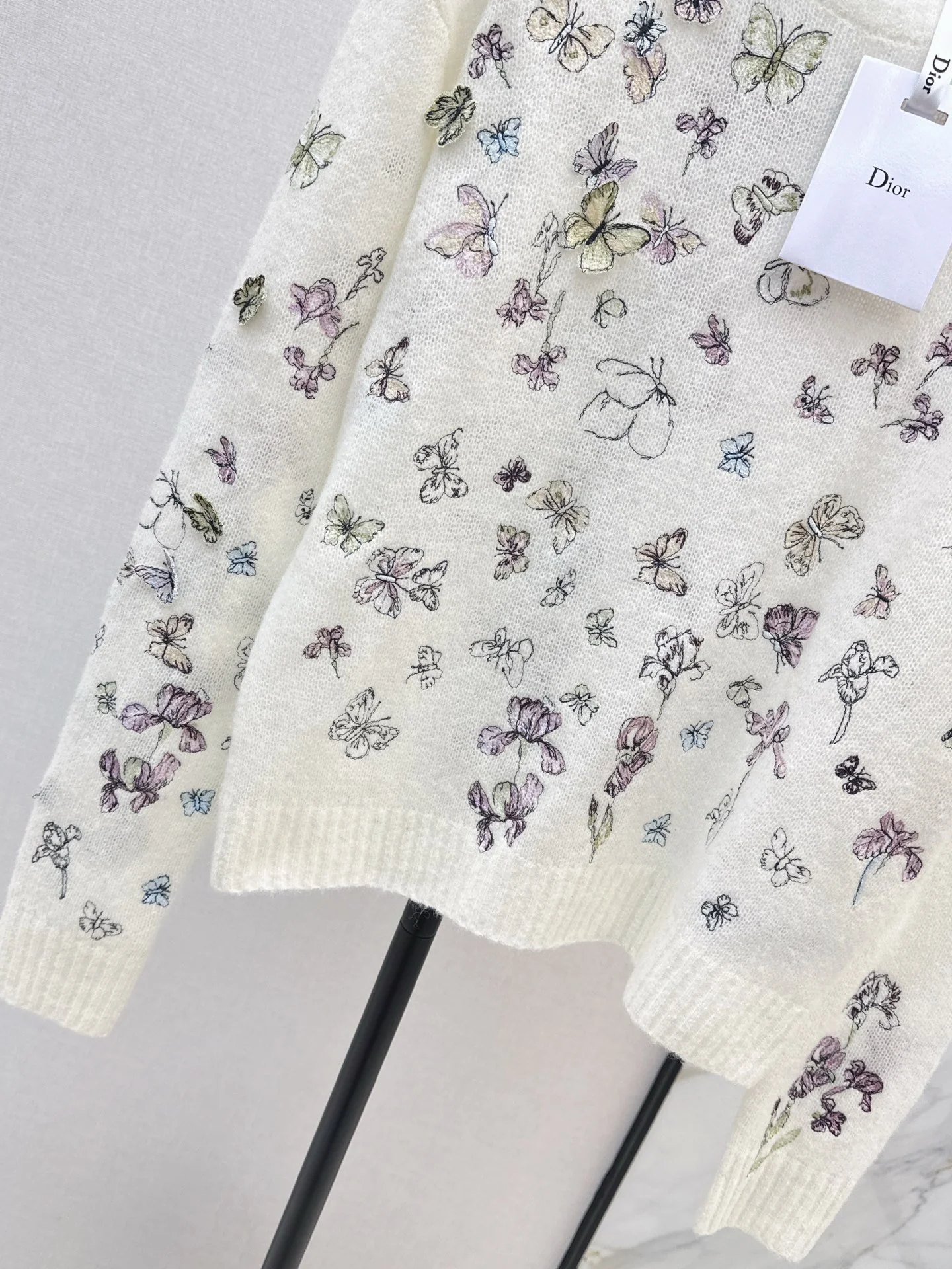 CD 26ss embroidery knitwear