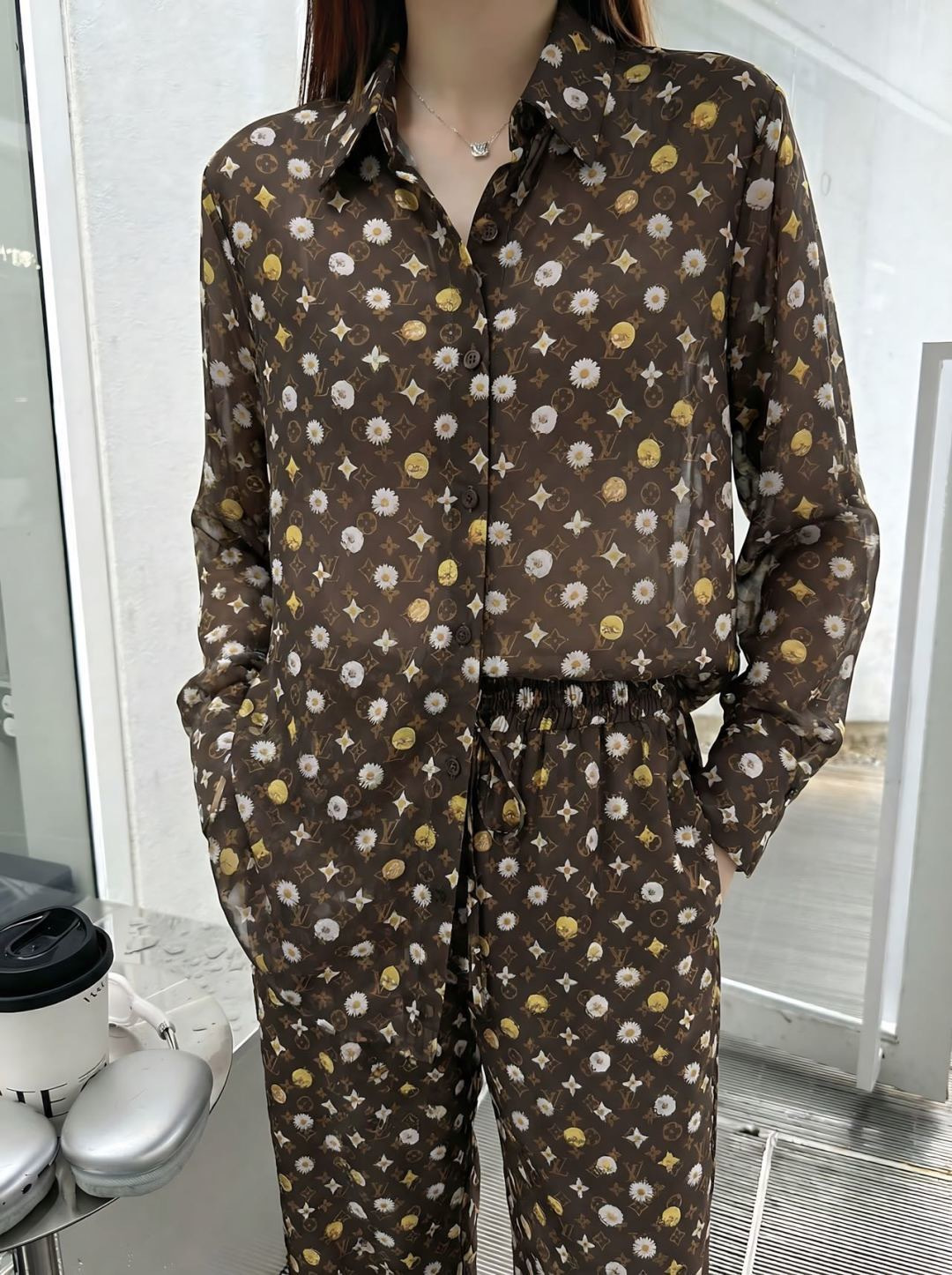 Loui 26ss prunt shirt