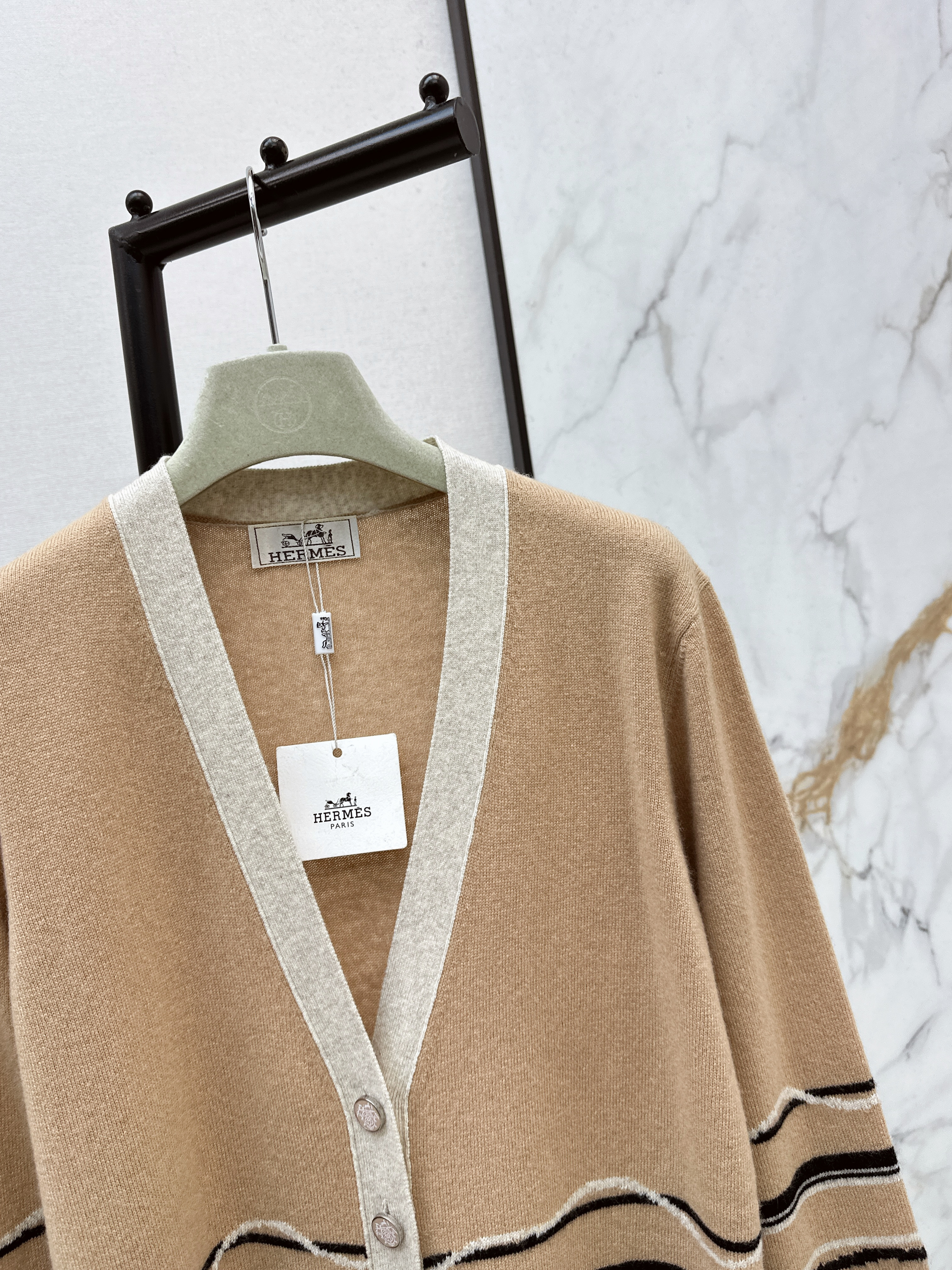 Herm 26ss knit cardigan