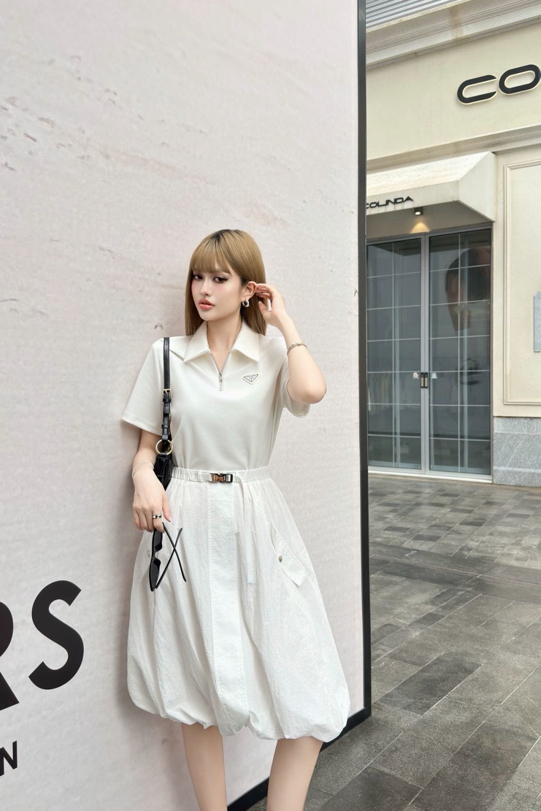 Pra 26ss polo contract dress
