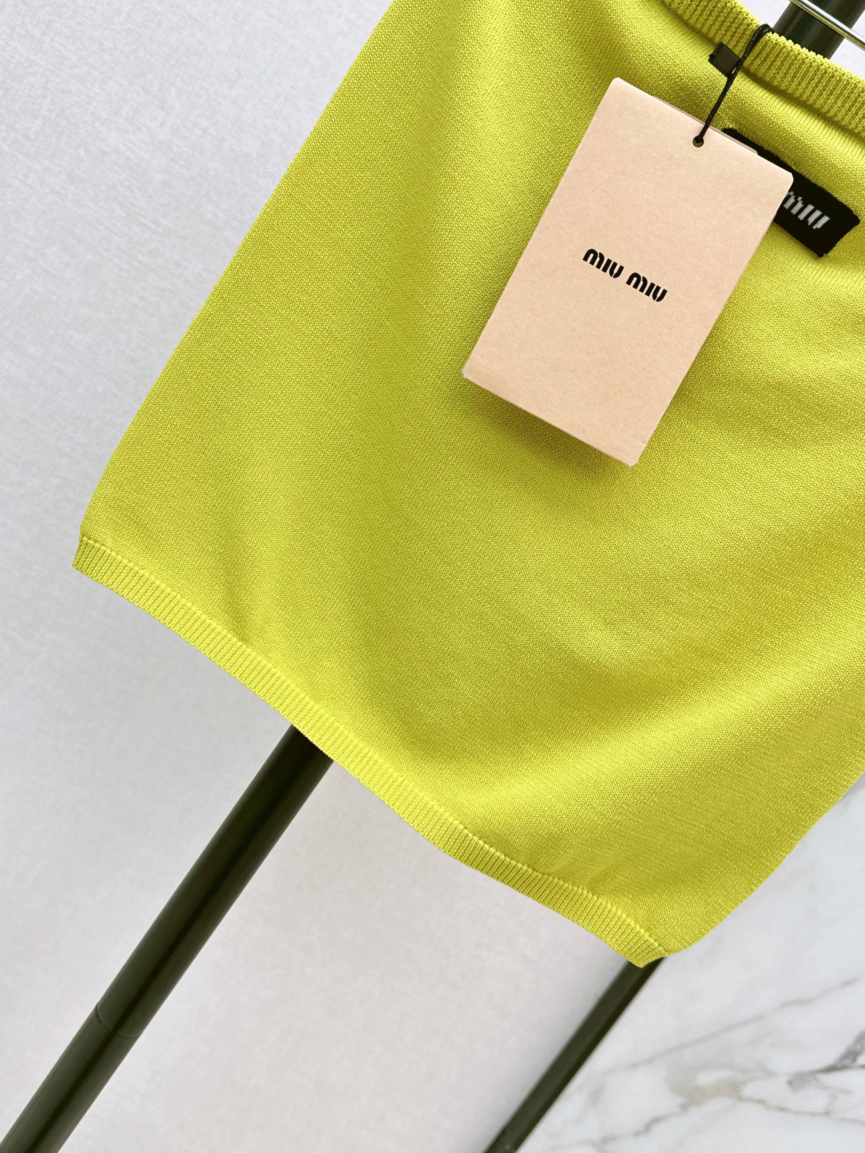 Miu 26ss knit tube top