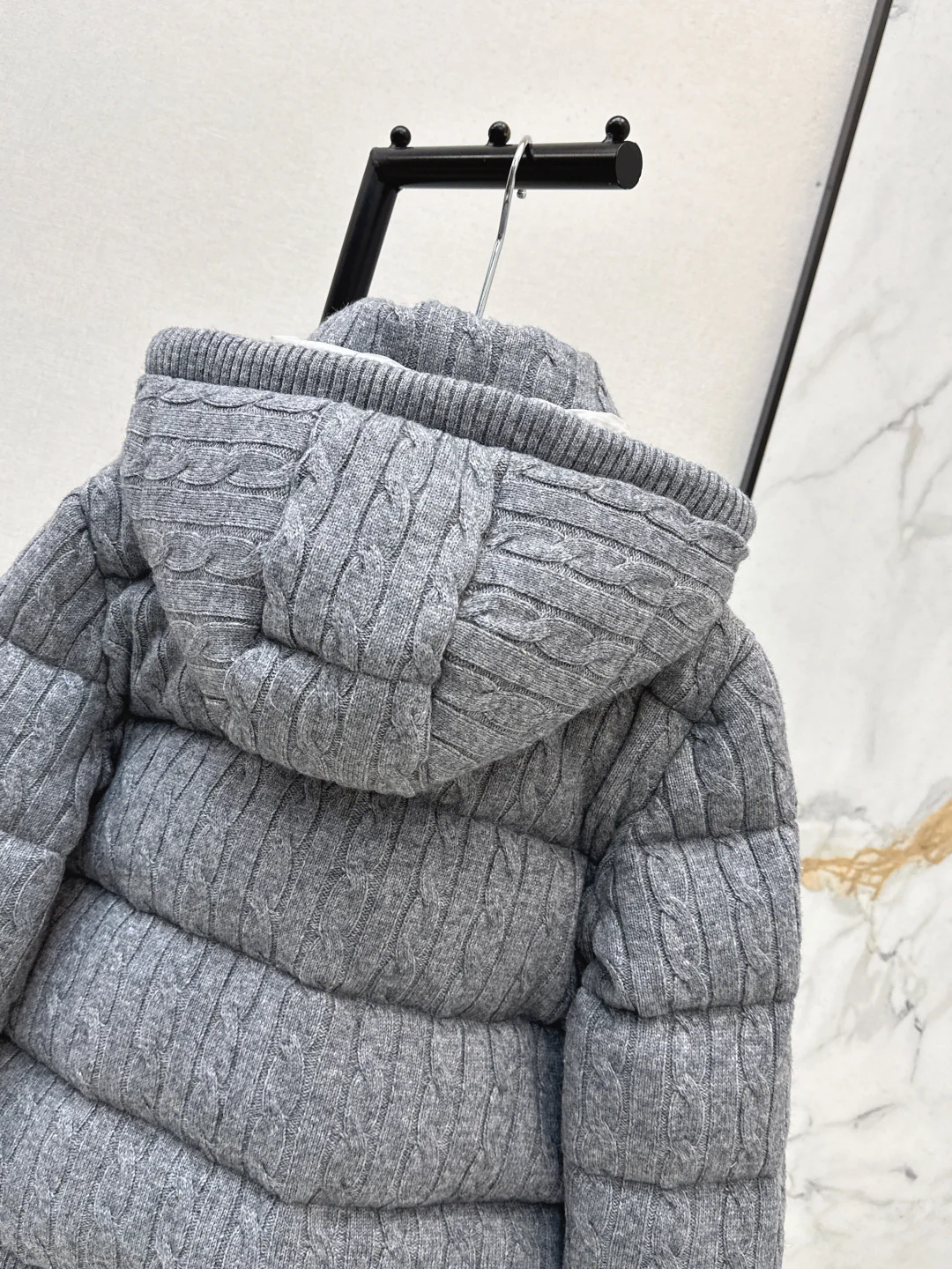 Ralp 25fw knit down jacket