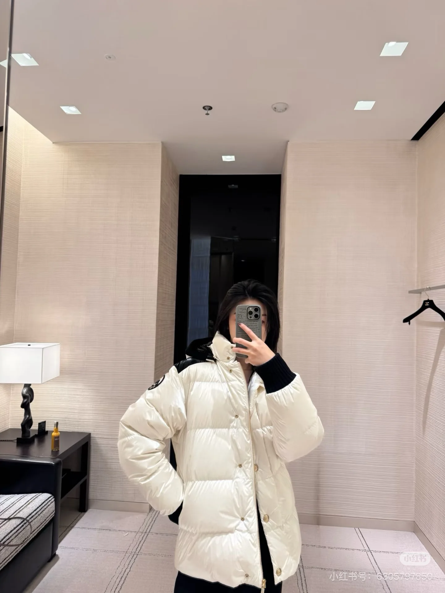 Chan 26ss down jacket