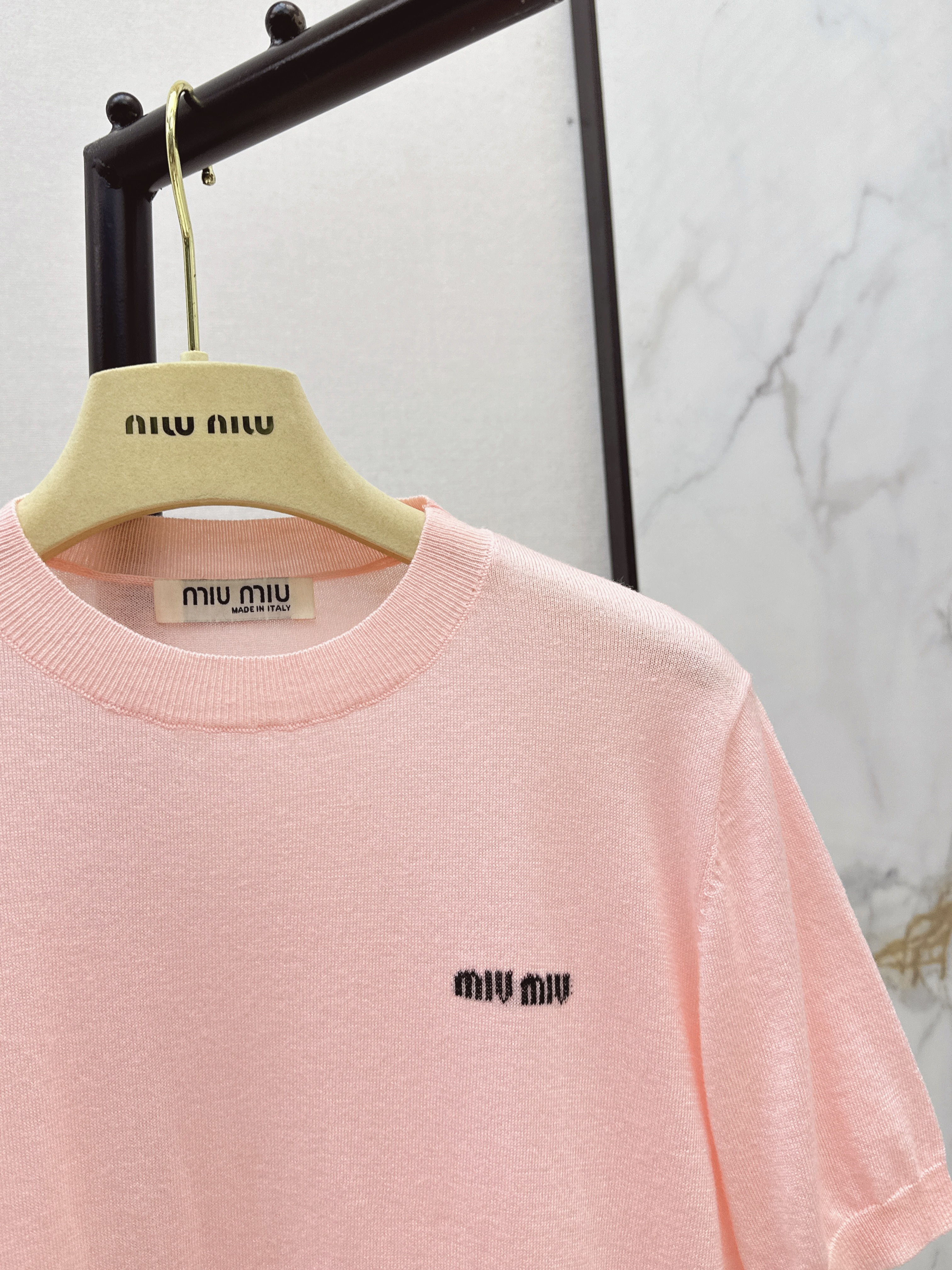 Miu 26ss contract lace knitwear