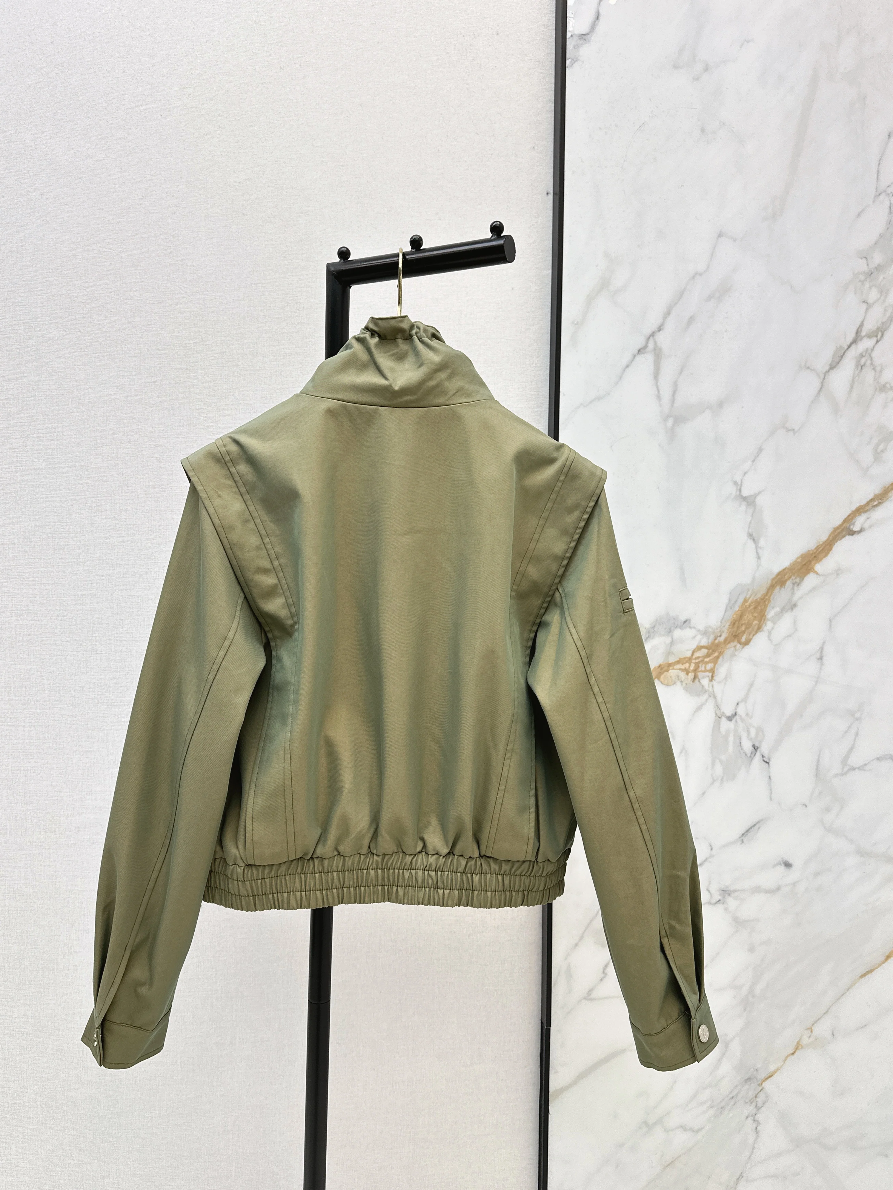 Loui 26ss padded-shoulder lapel jacket