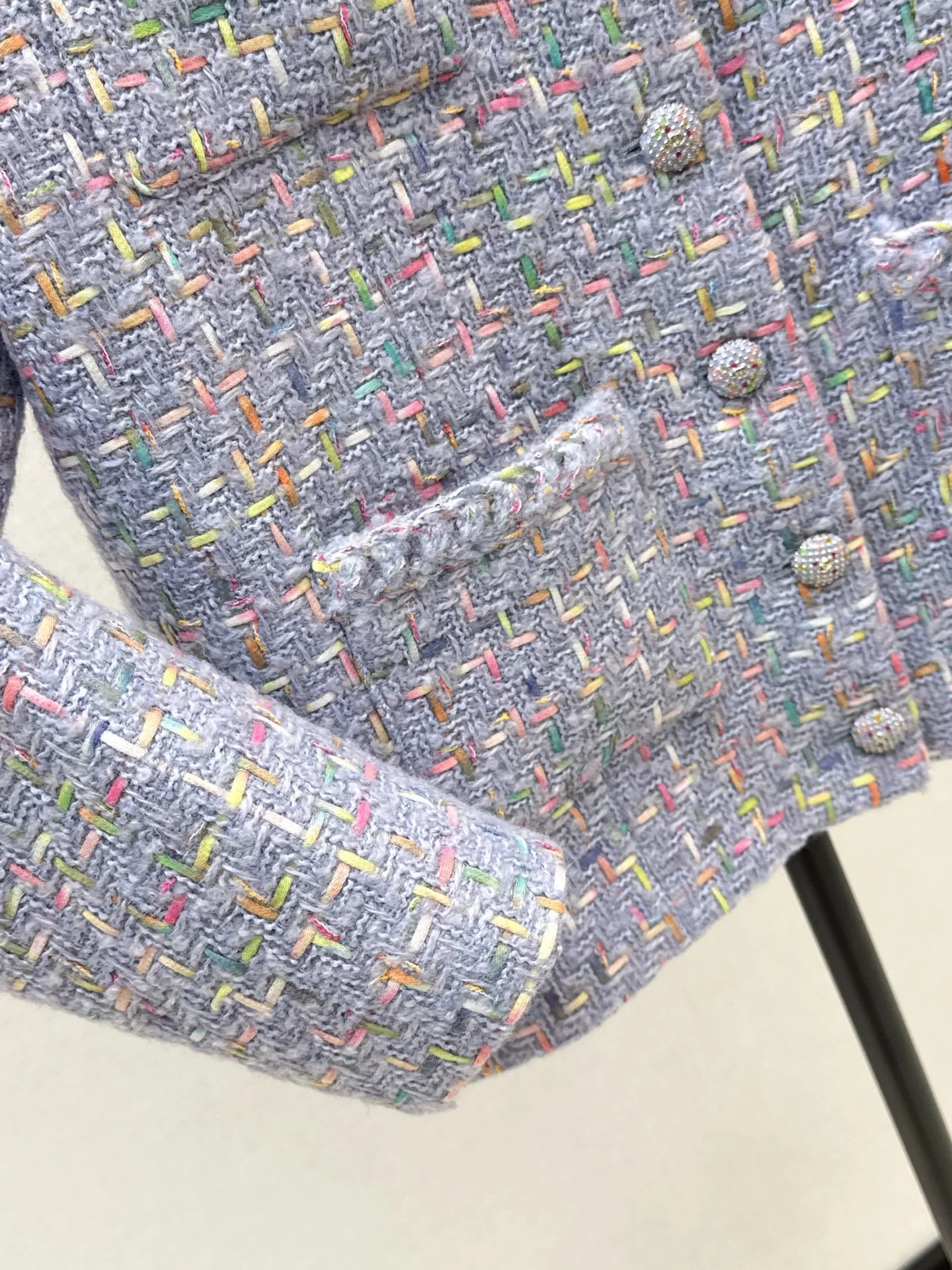 Chan 25fw woven tweed jacket