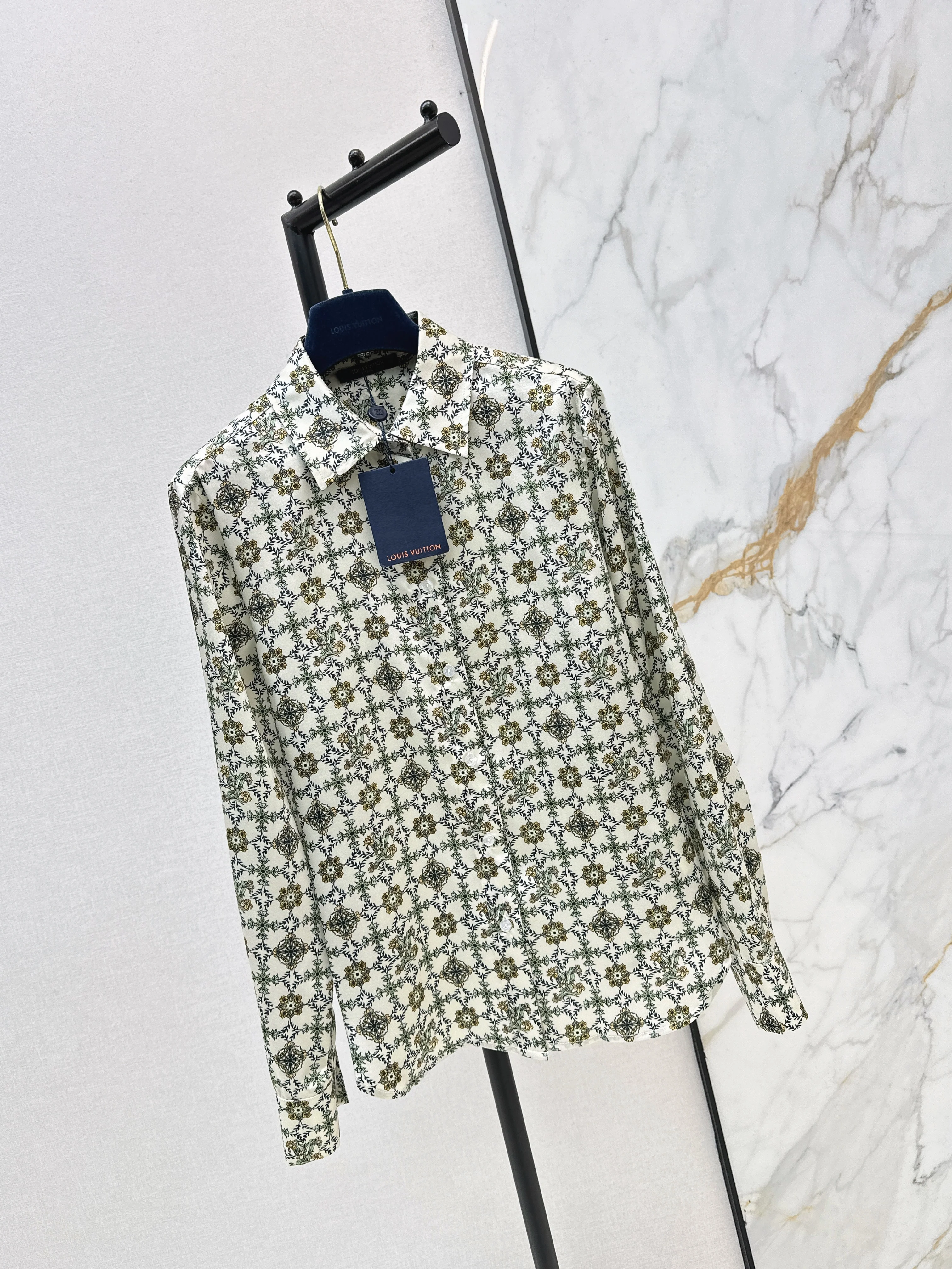 Louis 26ss print shirts