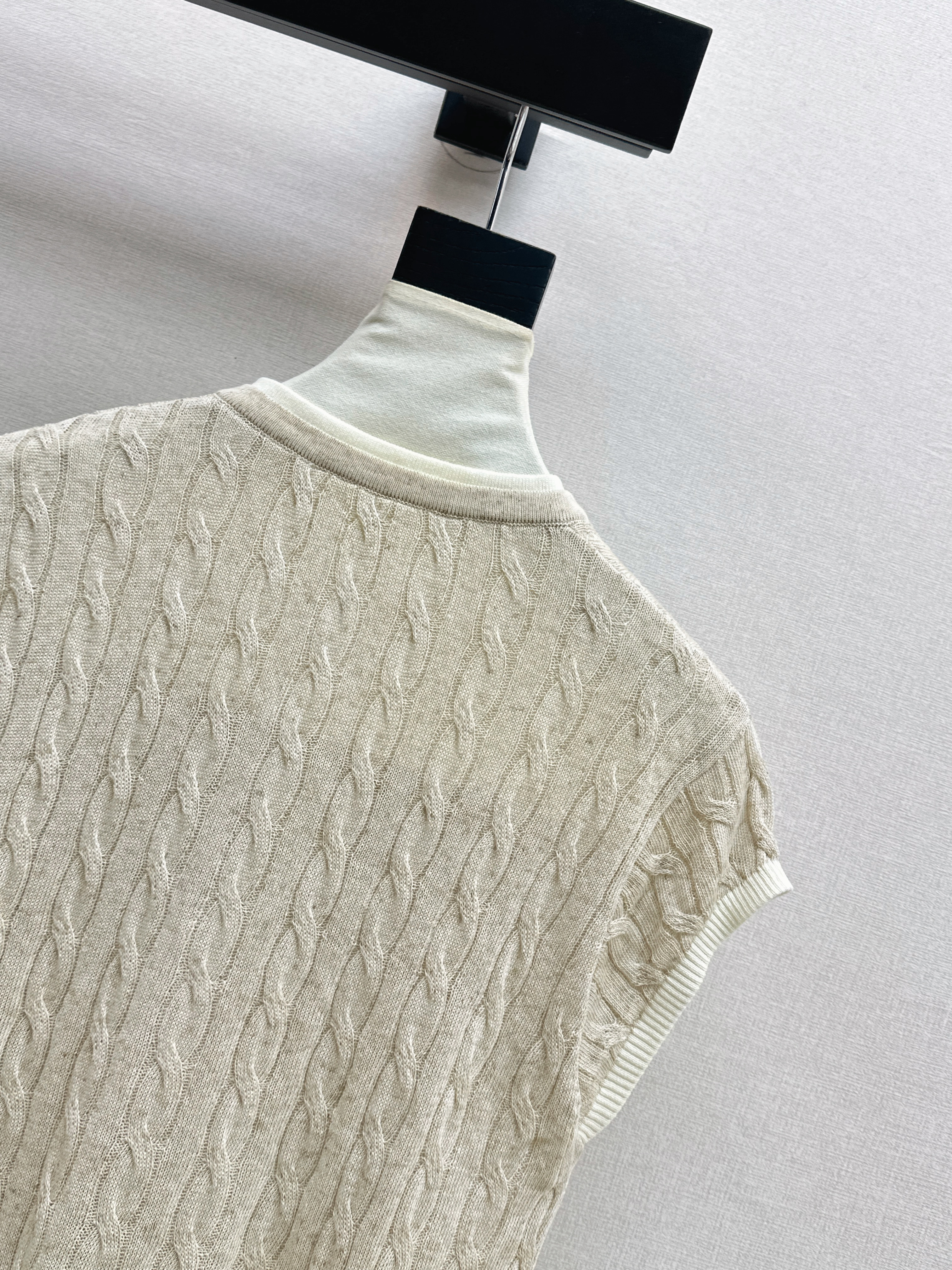 Ralp 26ss sleeveless knitwear