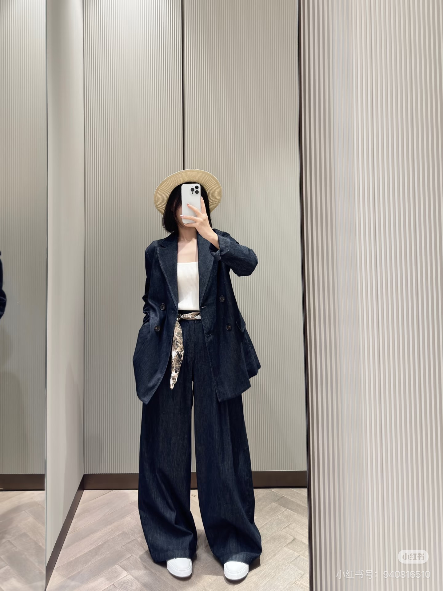 Max 26ss denim blazer