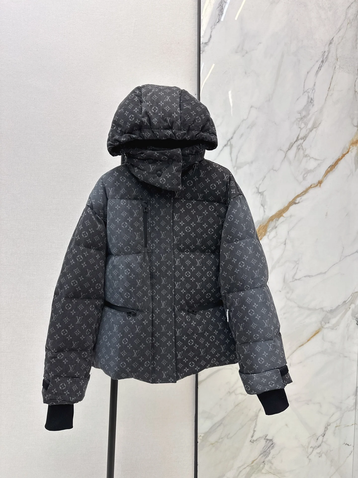 Louis 25fw denim down jacket