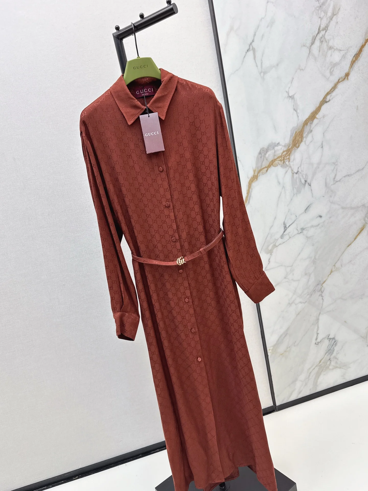 Guc 25fw shirt halter dress