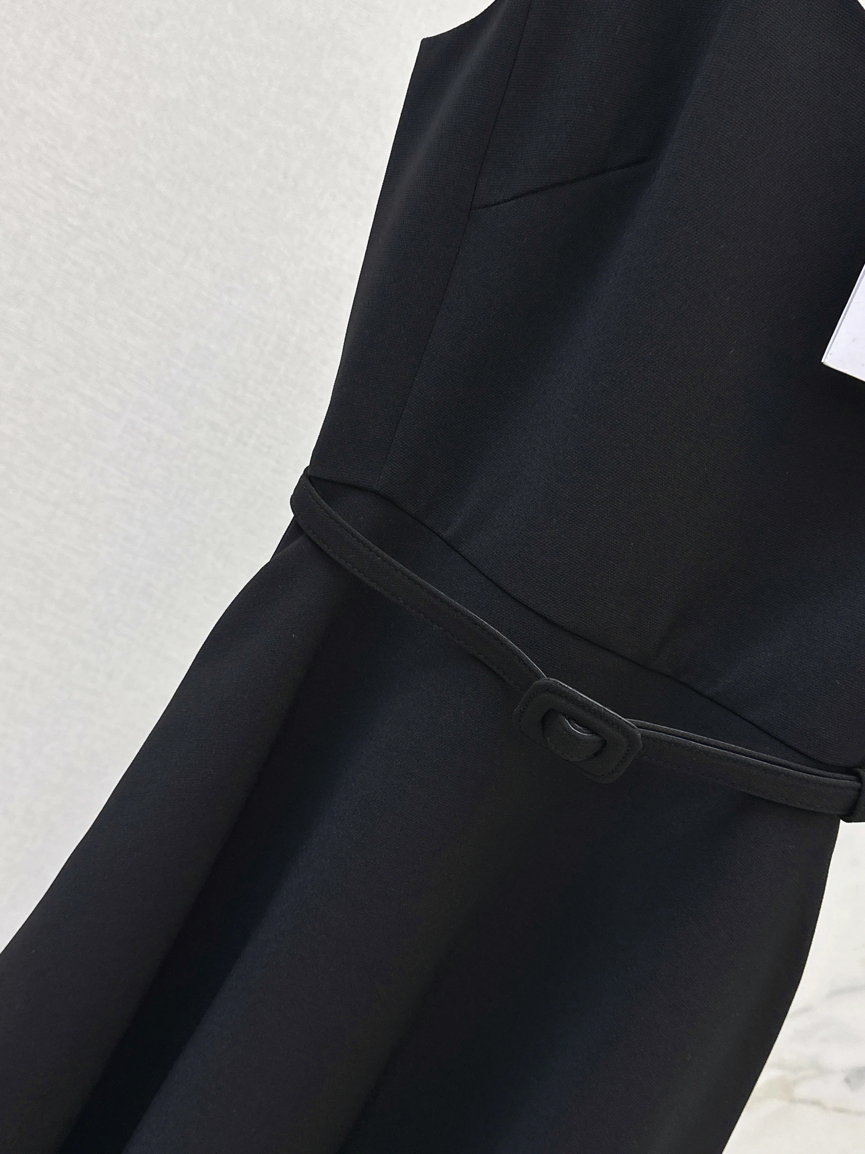 CD 26ss classic sleeveless belted dress