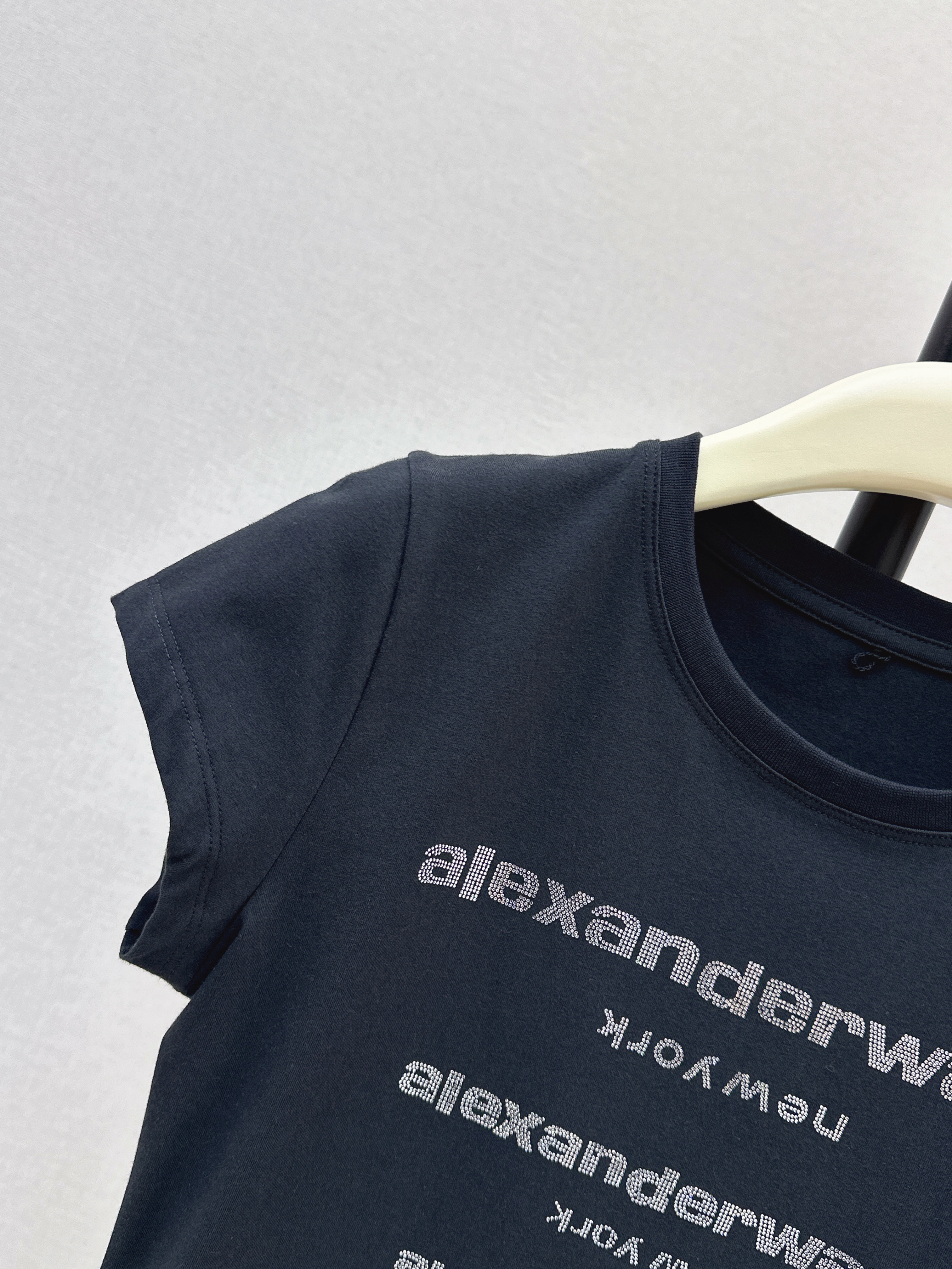 Alex 26ss rhinestone t-shirt