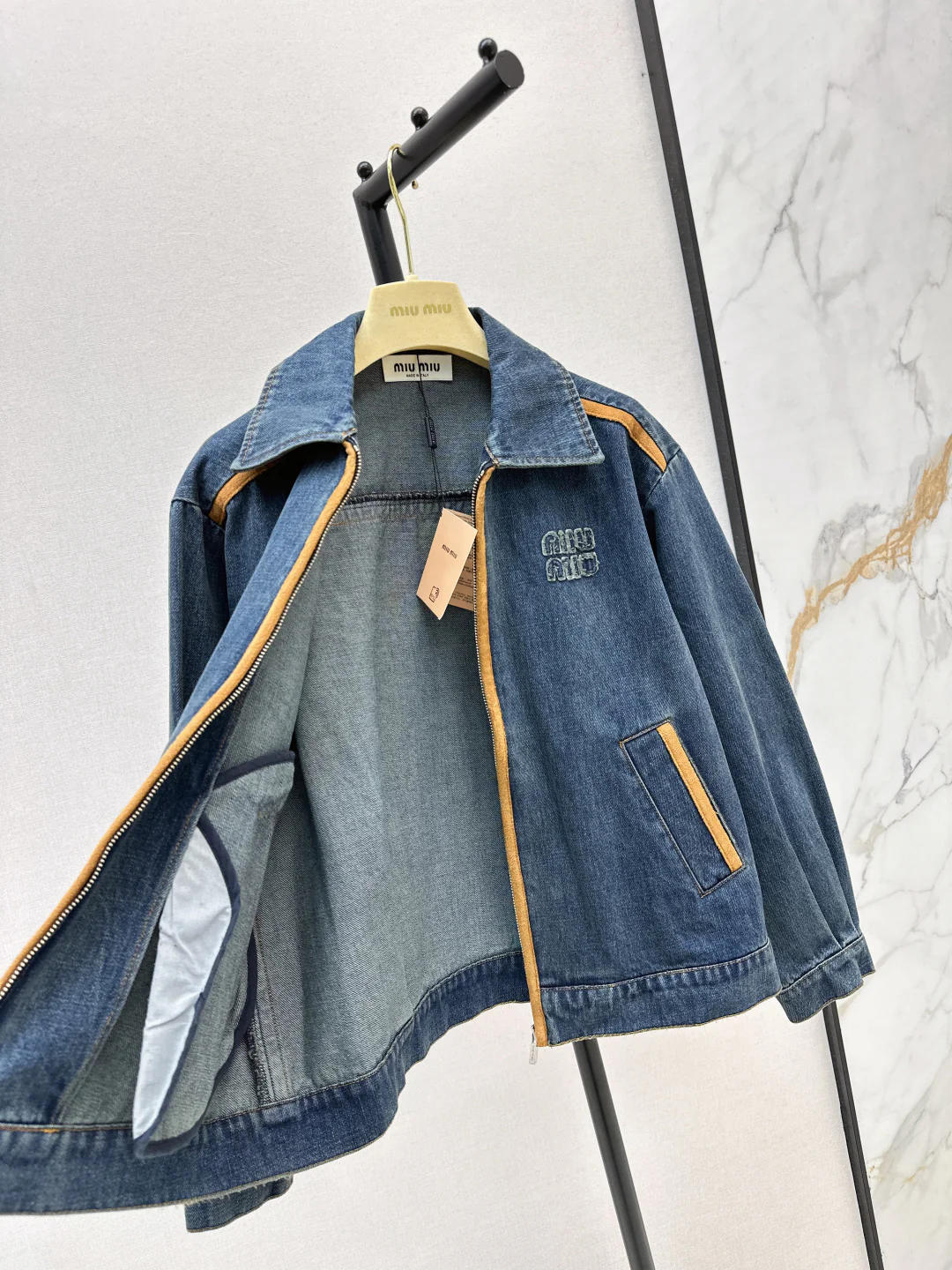 Miu 25fw denim jacket