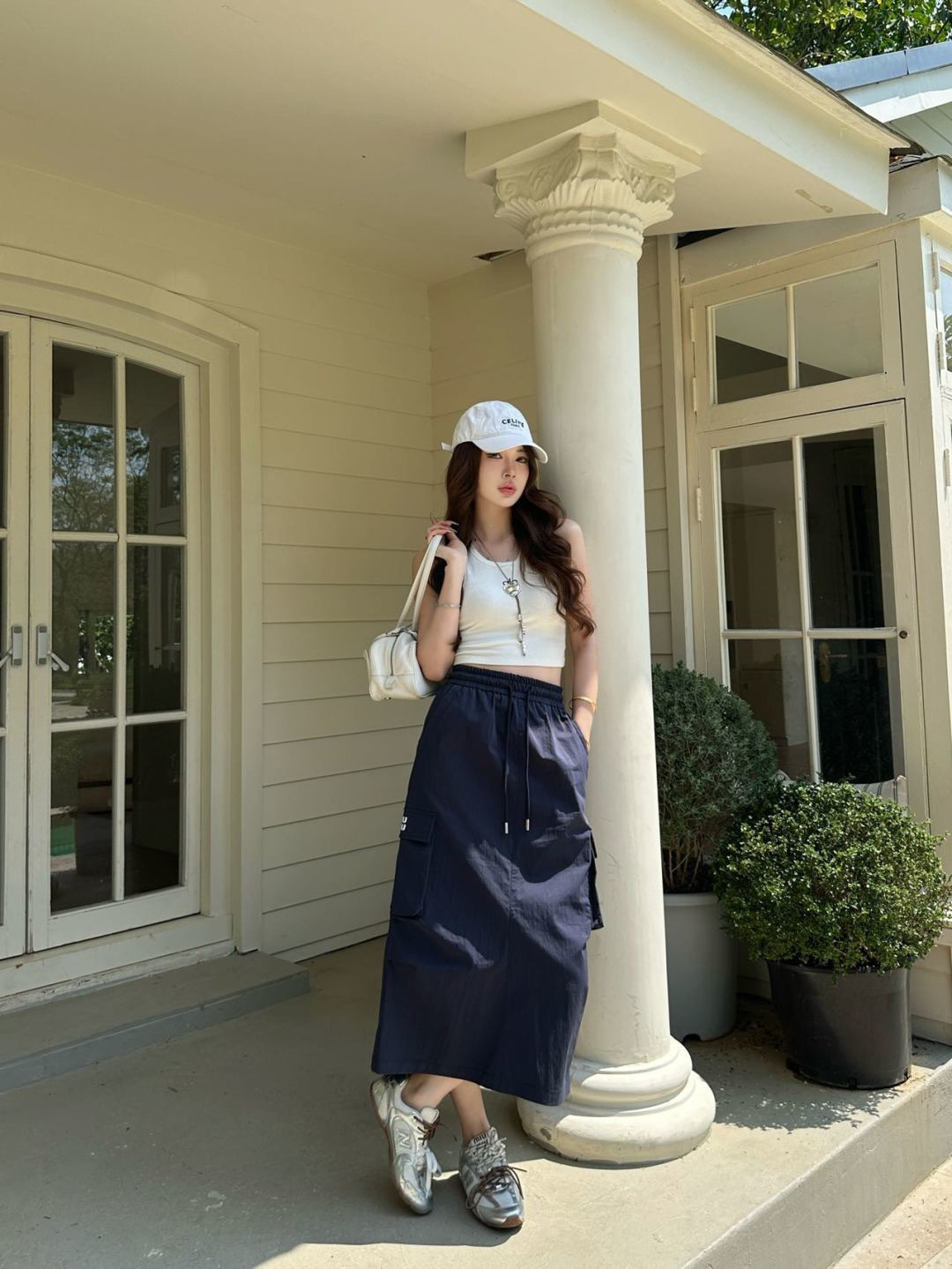 Miu 26ss cargo skirt