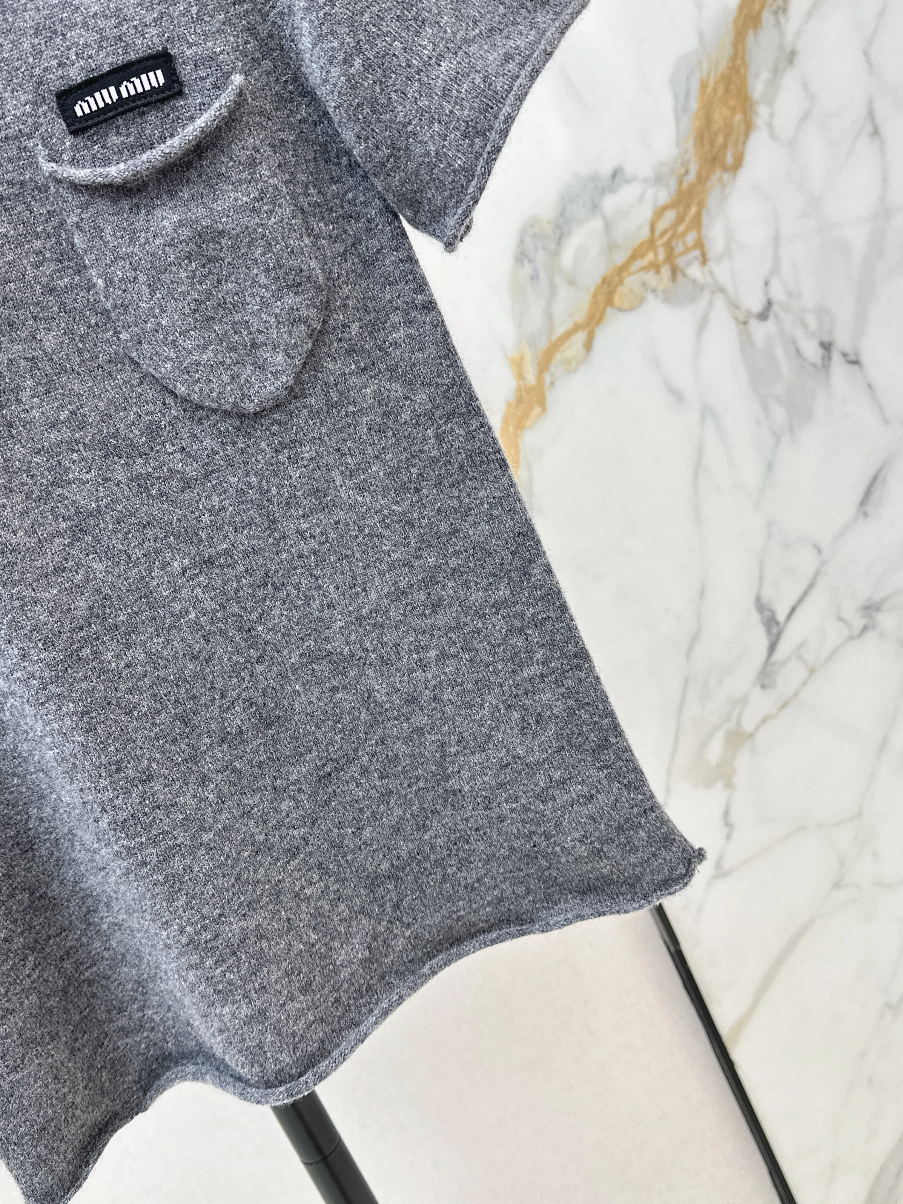 Miu 26ss polo knitwear