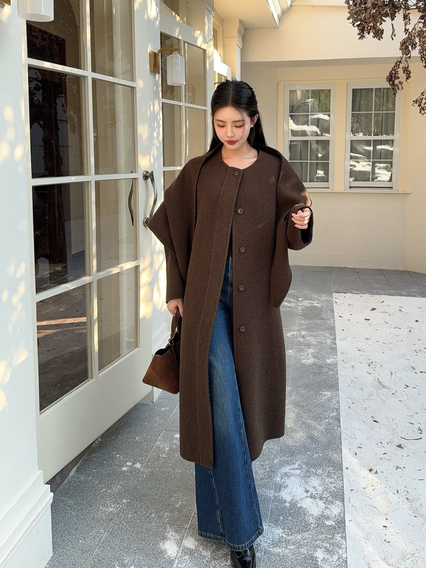 Celi 26ss woolen overcoats