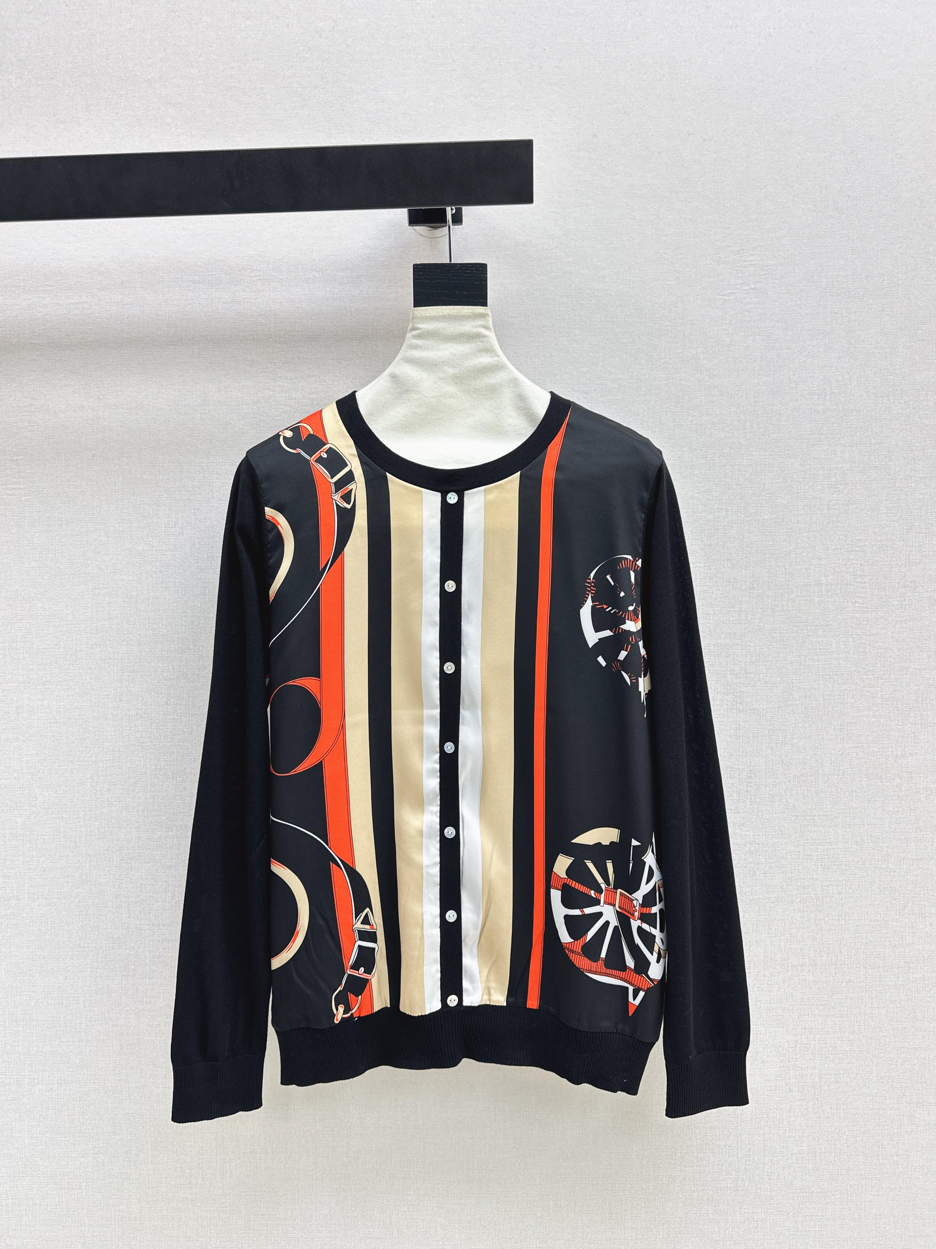 Herm 26ss print knitwear