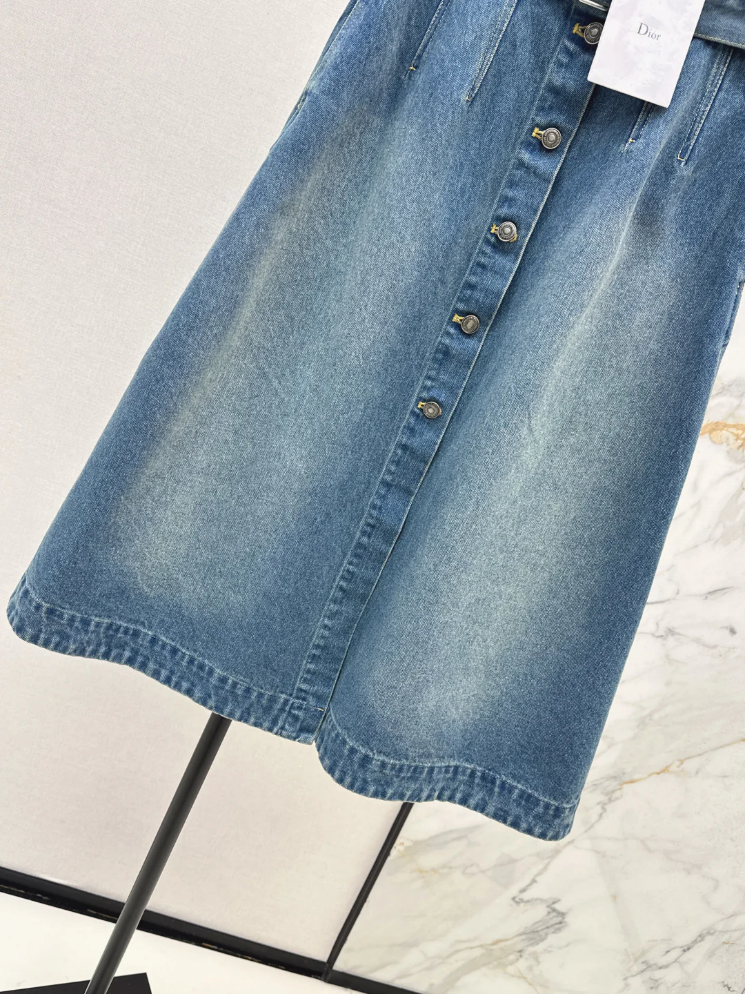 CD 25fw denim skirt