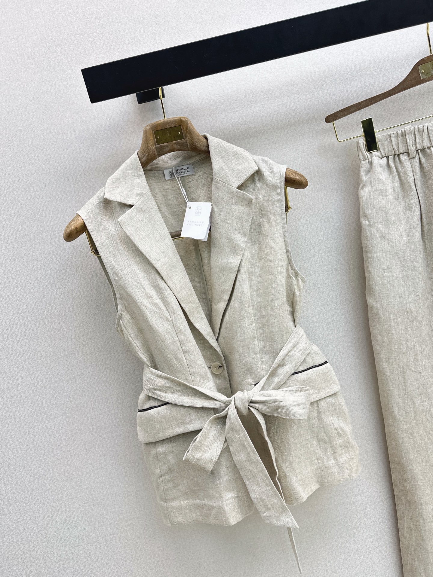 Brun 26ss bleted waistcoats