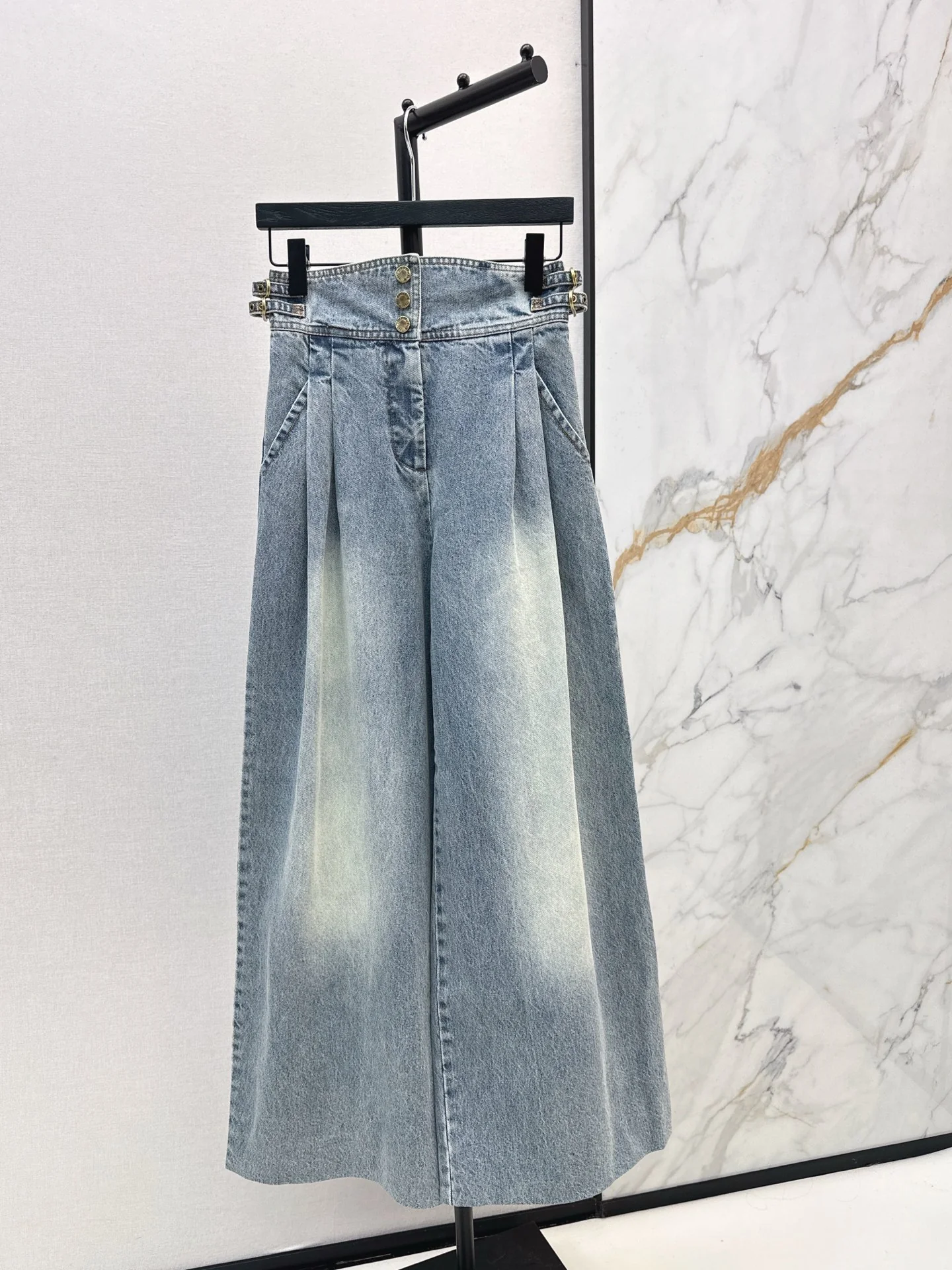 Zimm 26ss wide-leg jeans