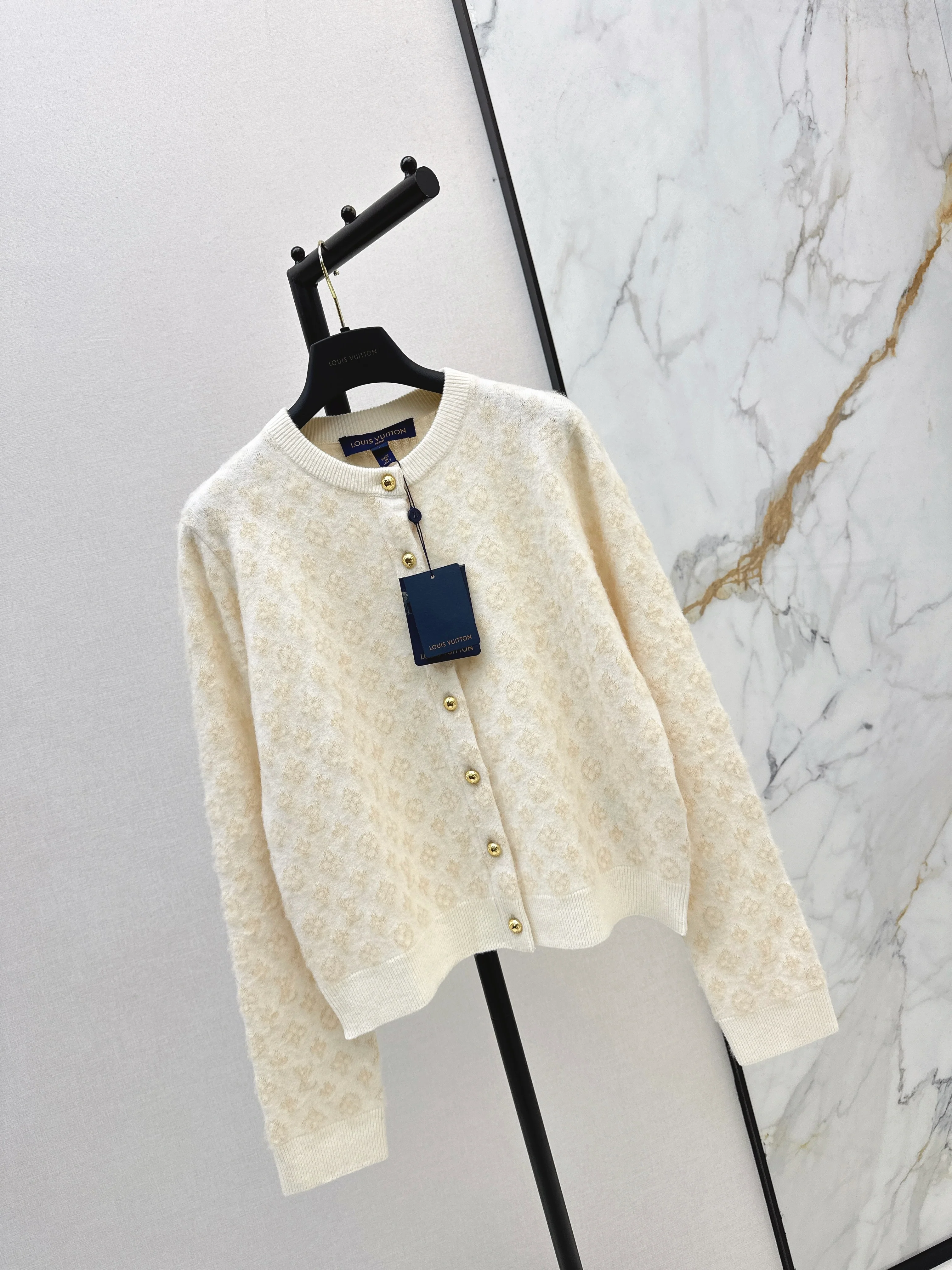 Louis 26ss jacquard cardigan