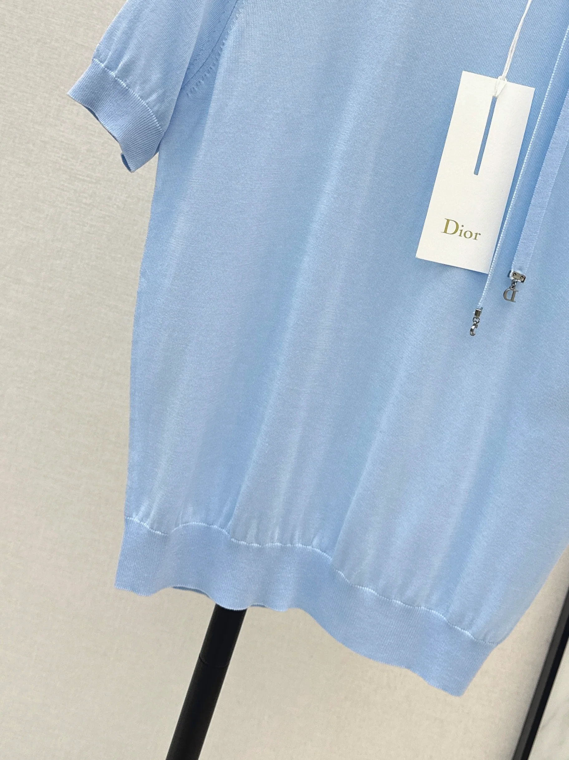 CD 26ss knitted short sleeve sweater