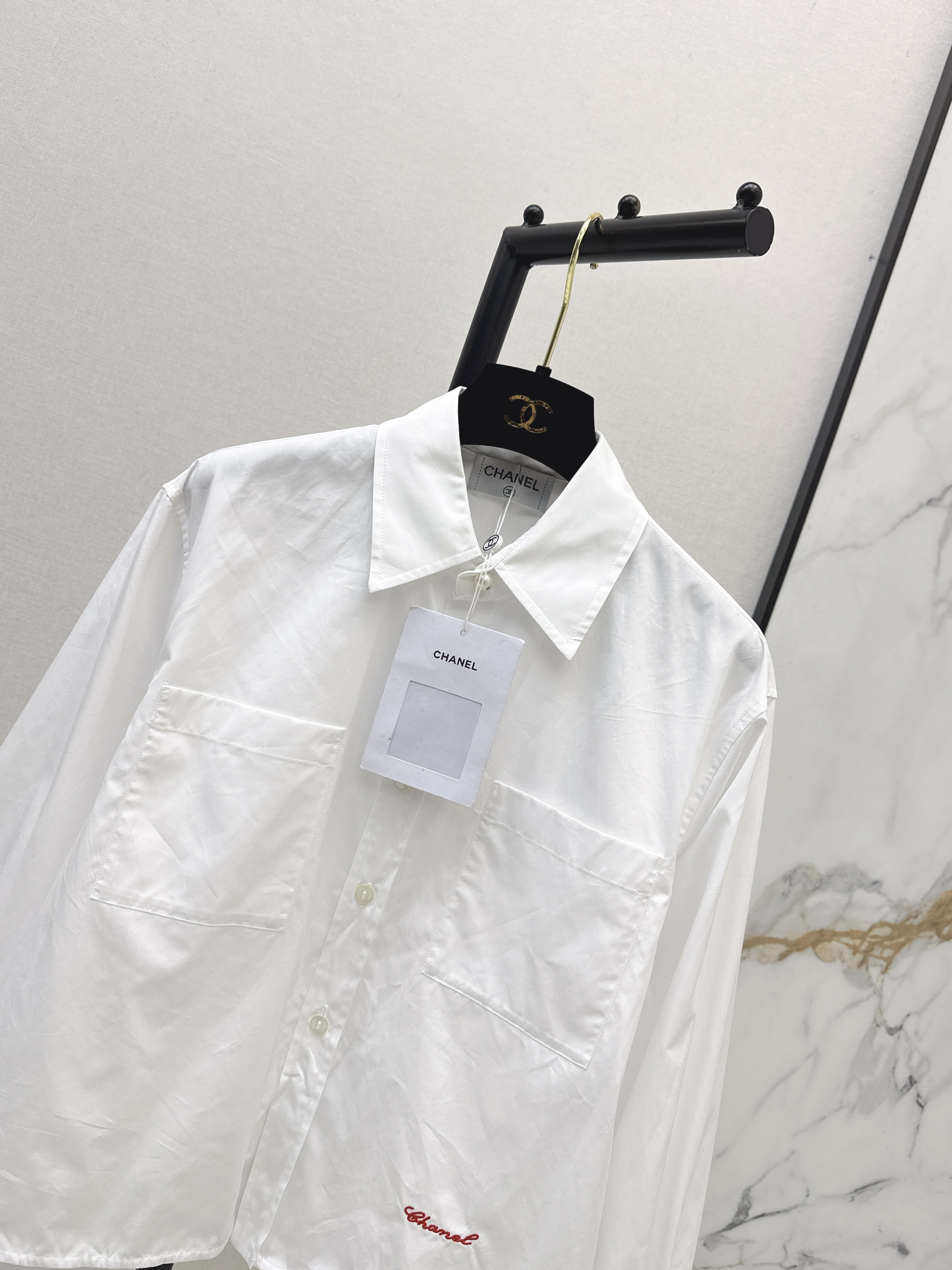 Chan 26ss cropped shirt
