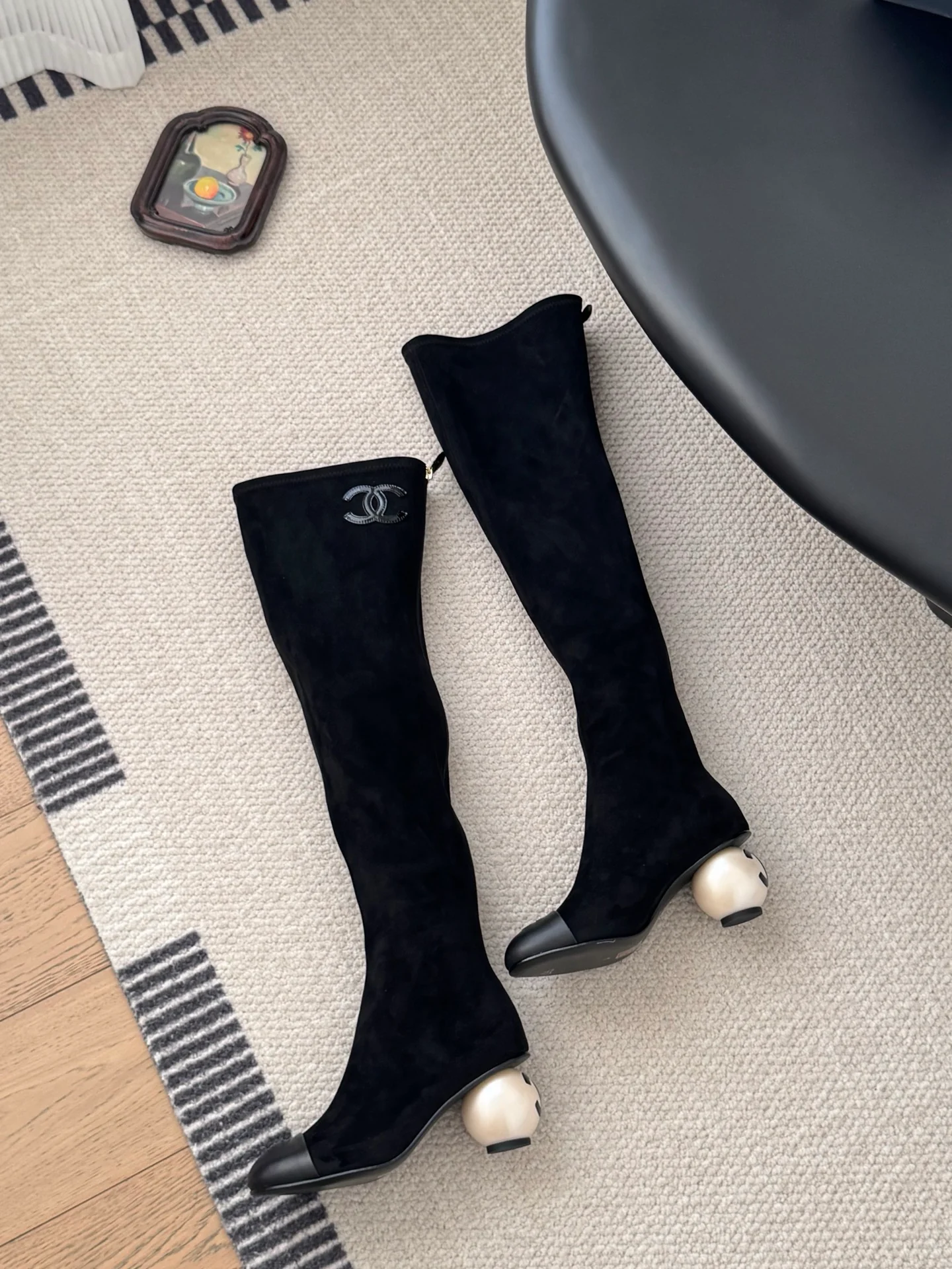 Chan 25fw over the knee boots