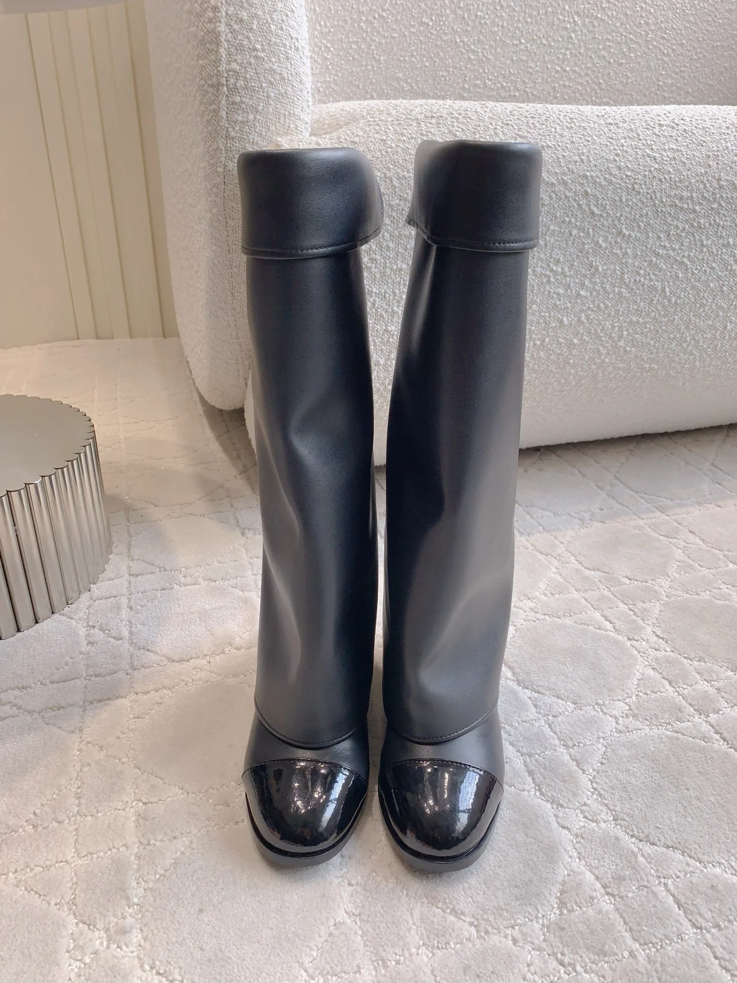 Chan 25fw cuff boots