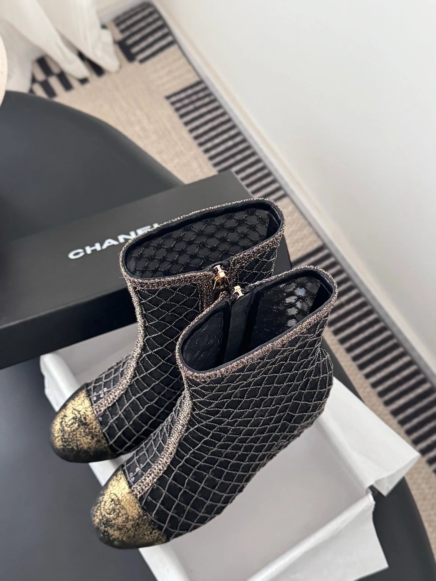 Chan 26ss wedge boots