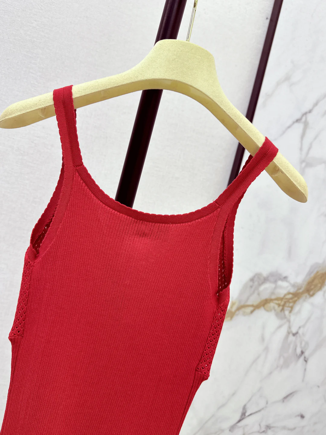 Miu 26ss fitted camisole top