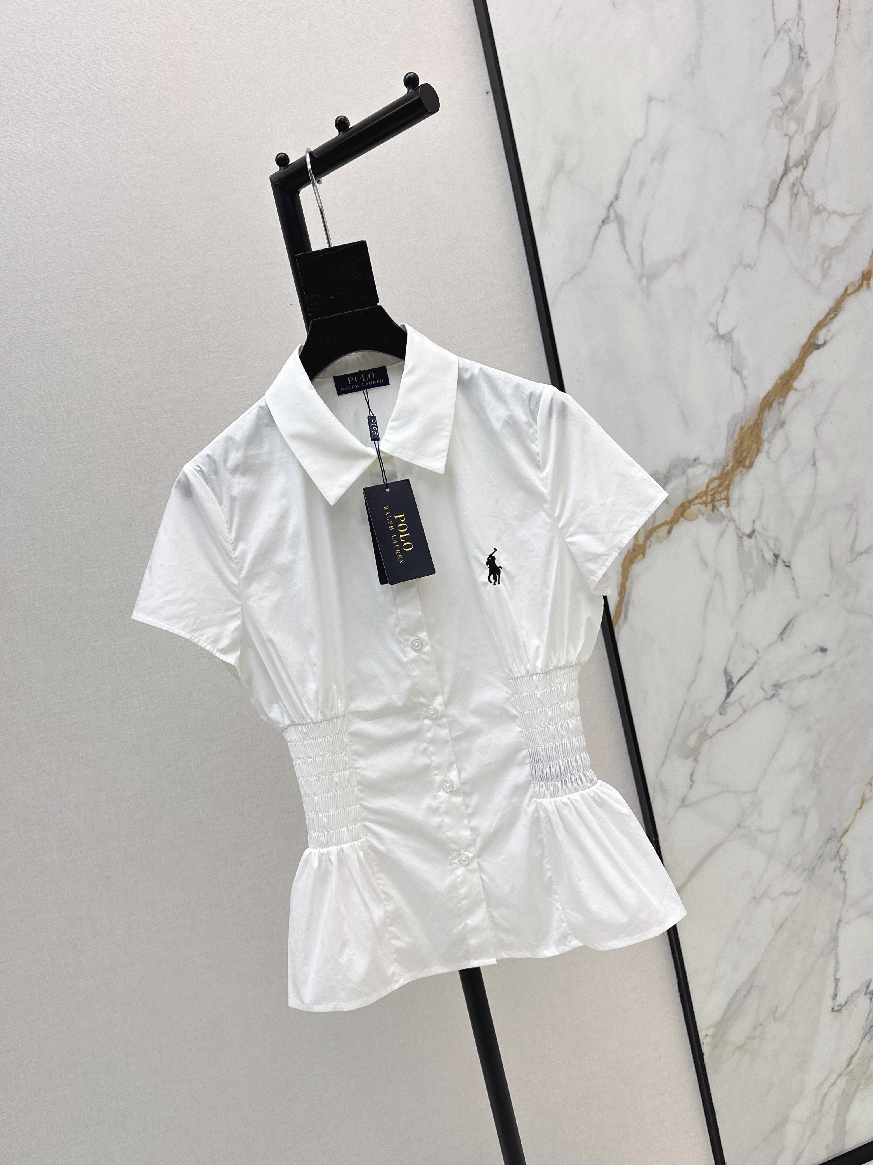 Ralp 26ss fitted waist shirt