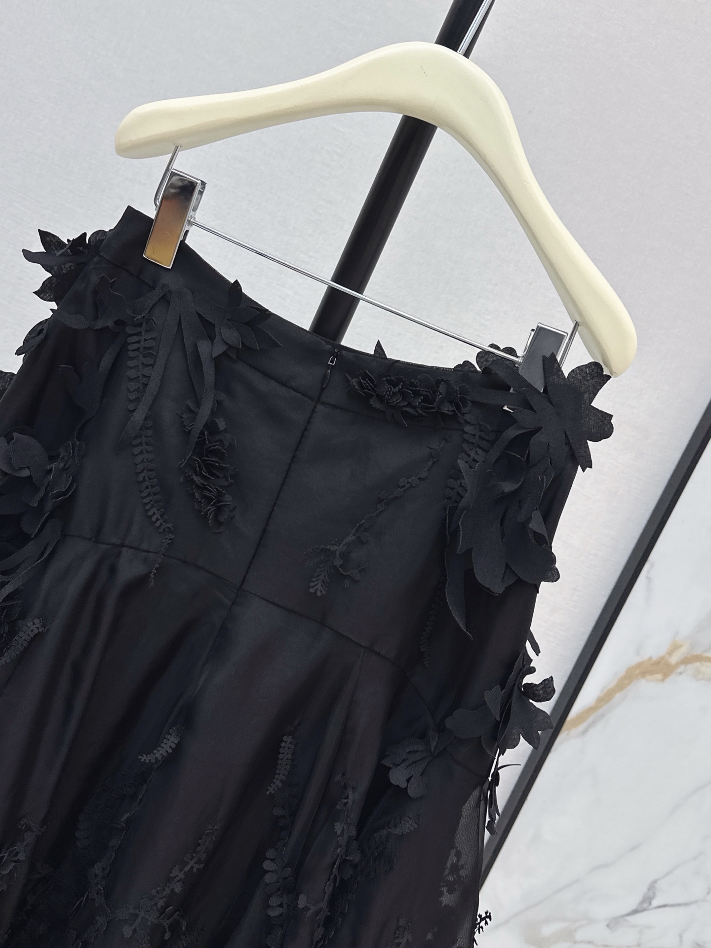 Zimm 26ss 3d floarl skirt