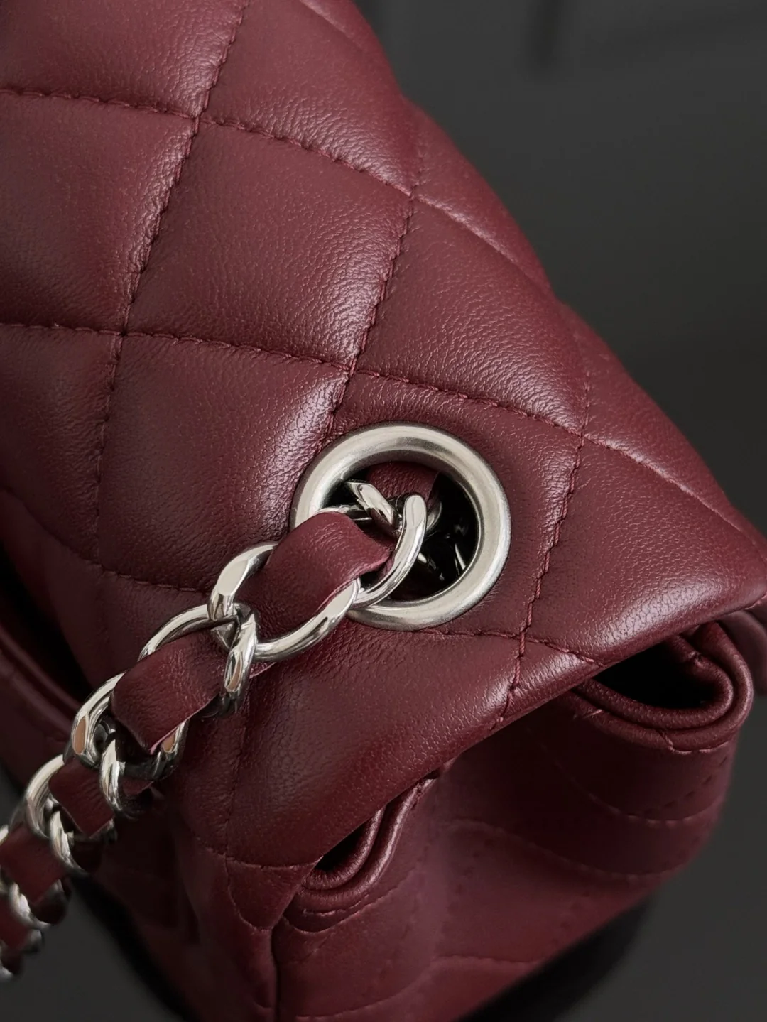 Chan cf17 chain shoulder bag