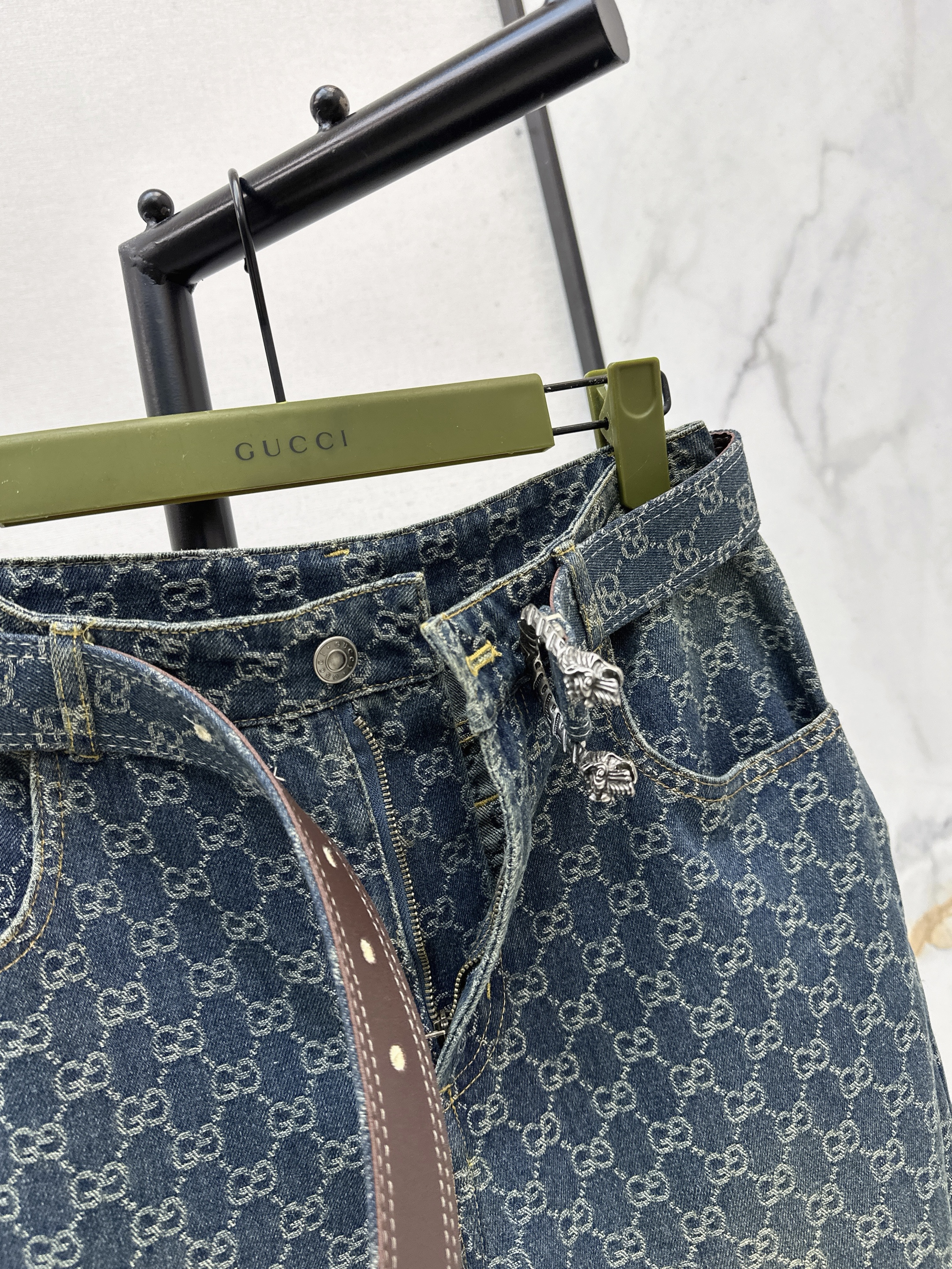 Guc 26ss jacquard jeans