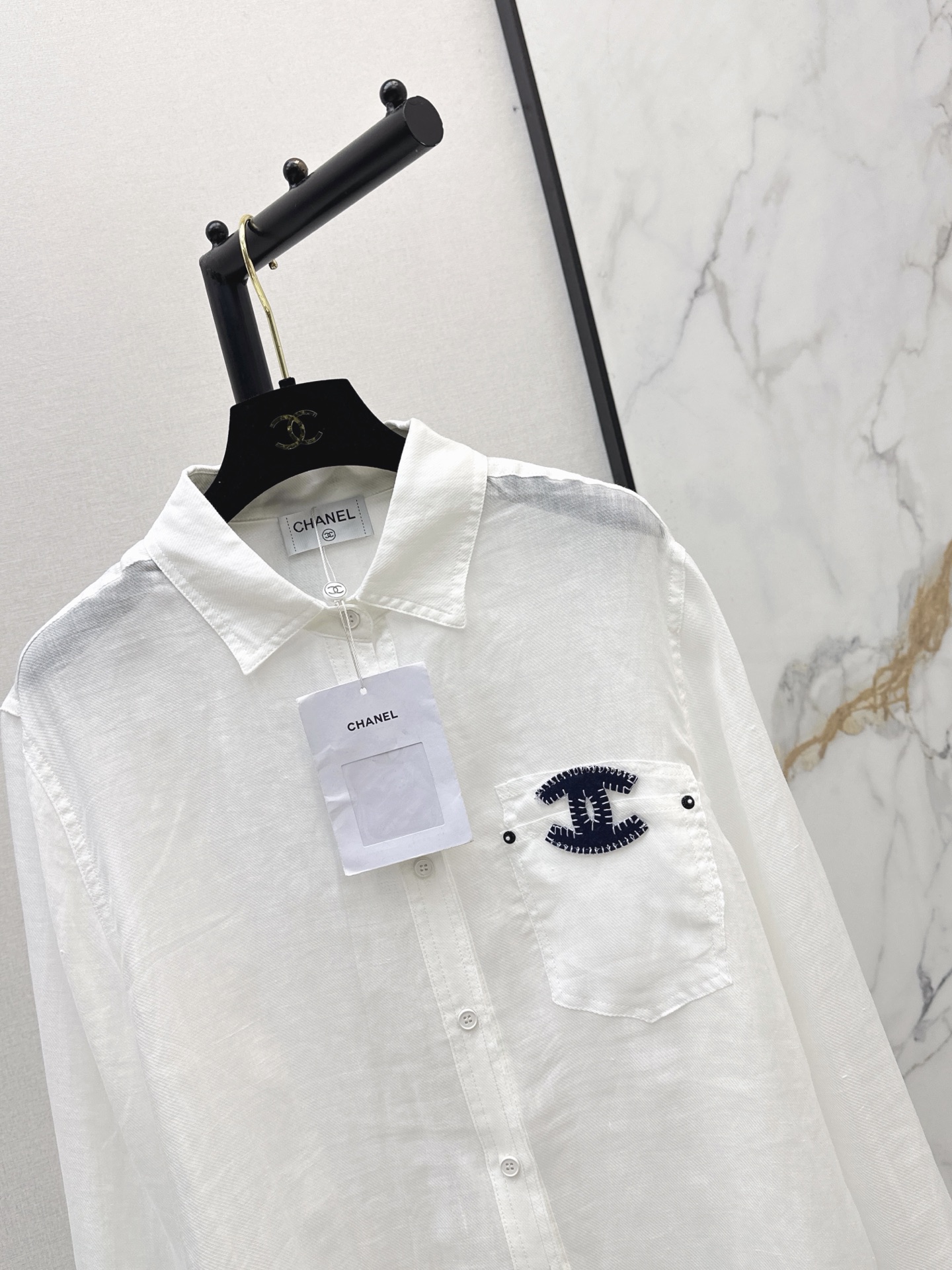 Chan 26ss embroidery shirt