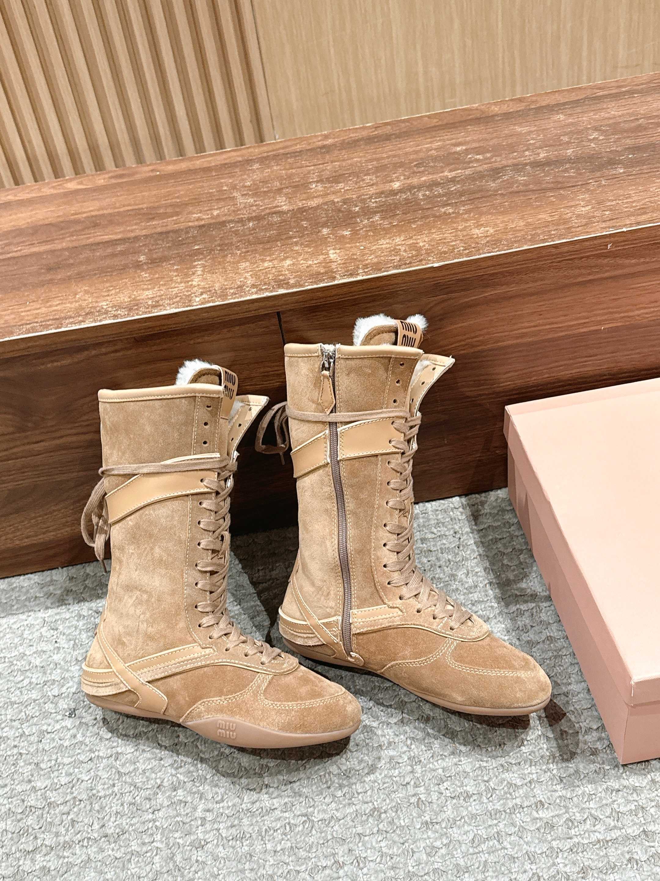 Miu 25fw half boots