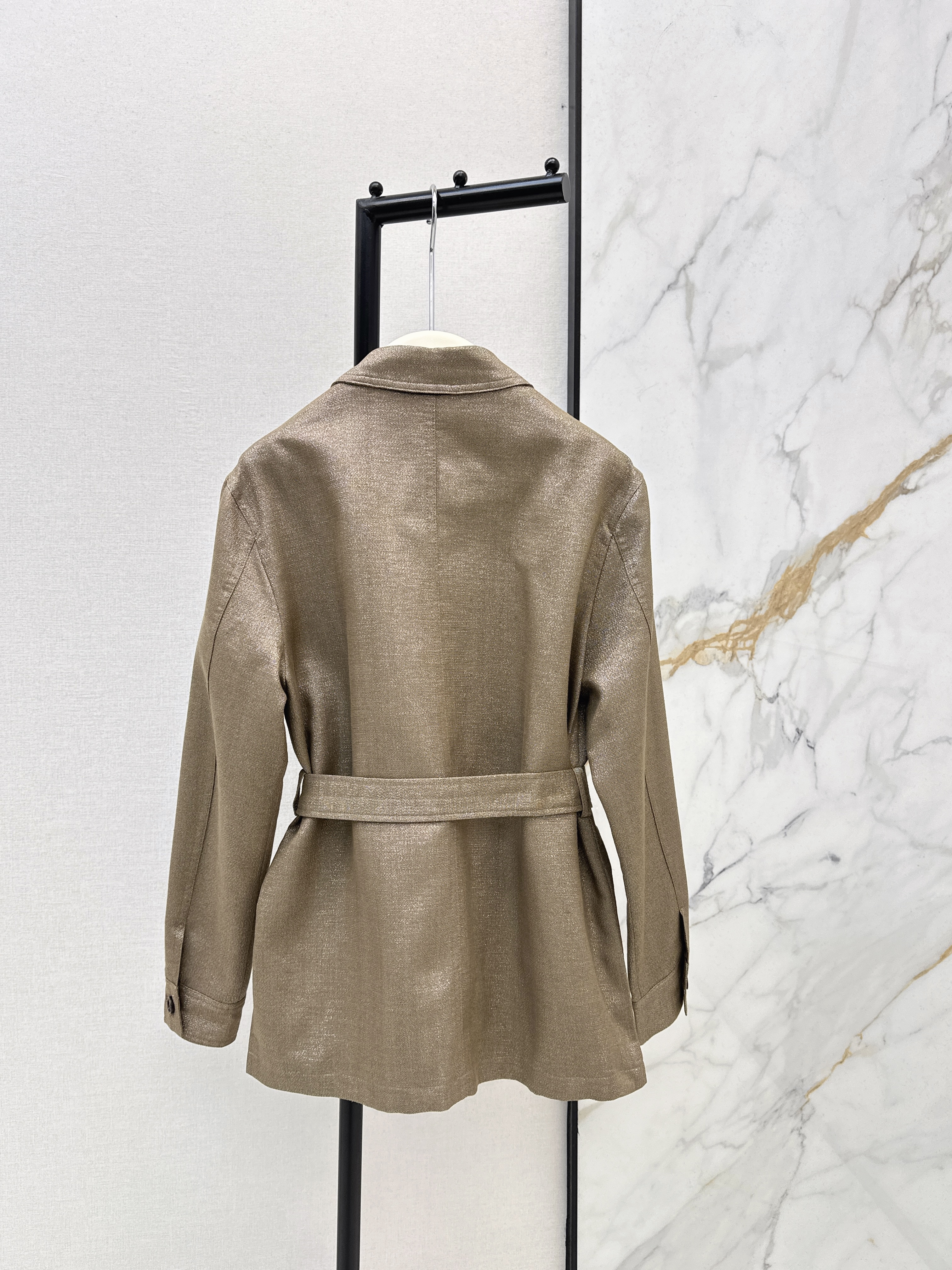 Brun 26ss linen jacket