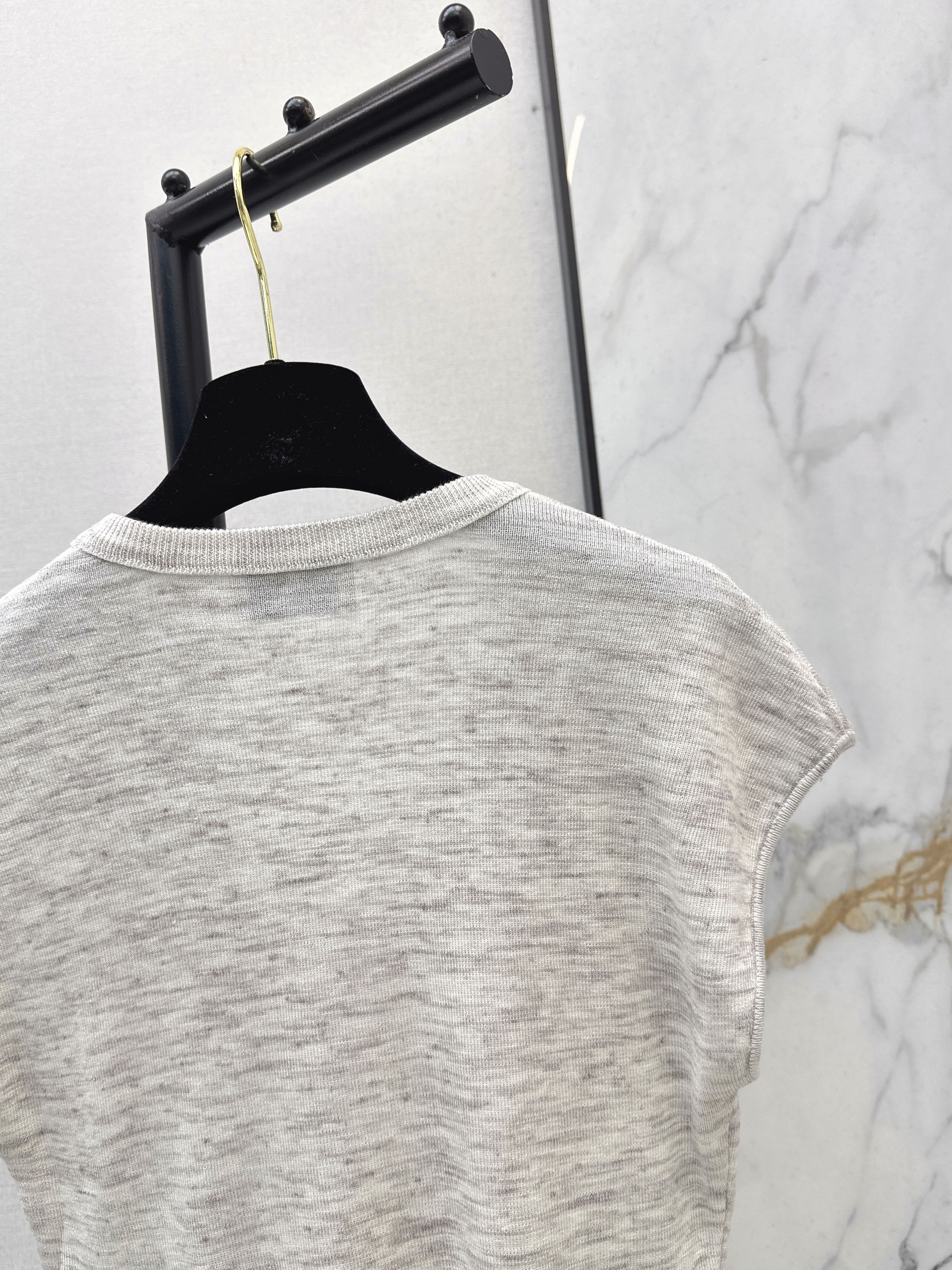 Chan 26ss 3d flower t-shirt