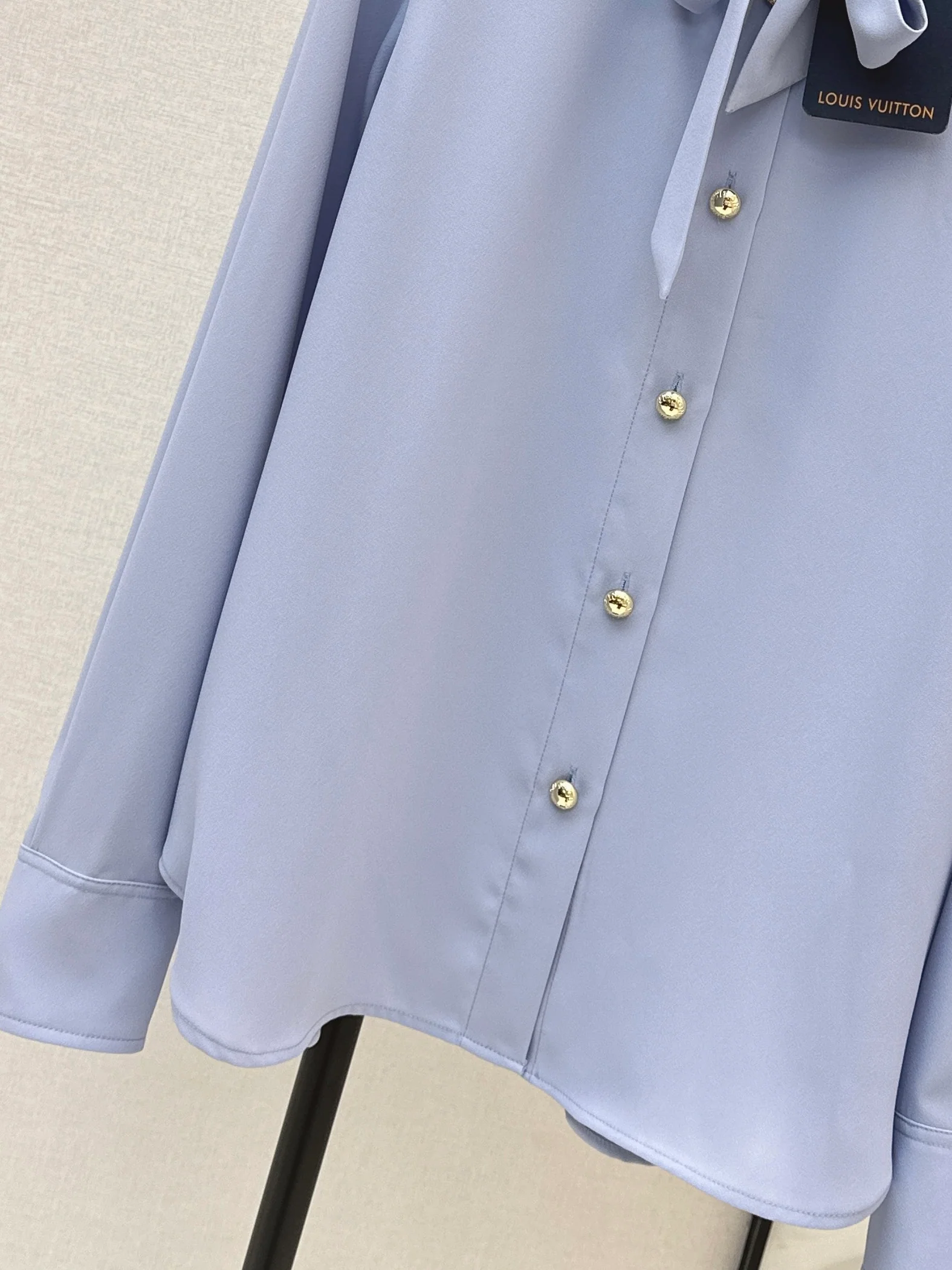 Louis 26ss tie-neck shirts