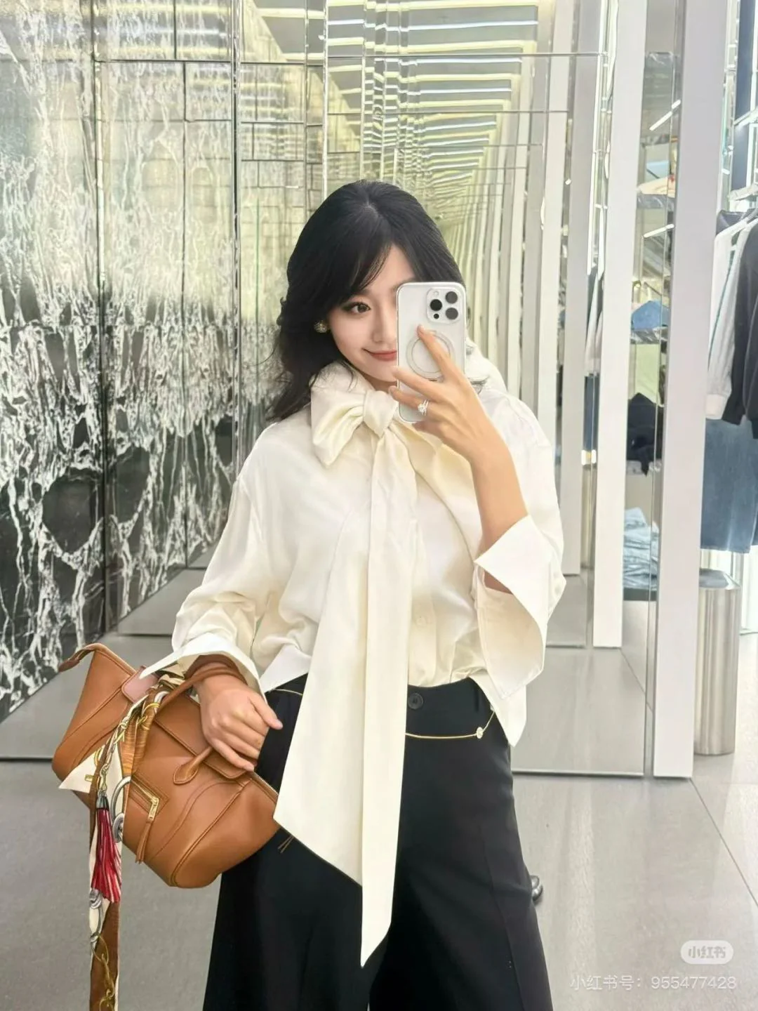 Celi 26ss ribbon shirts