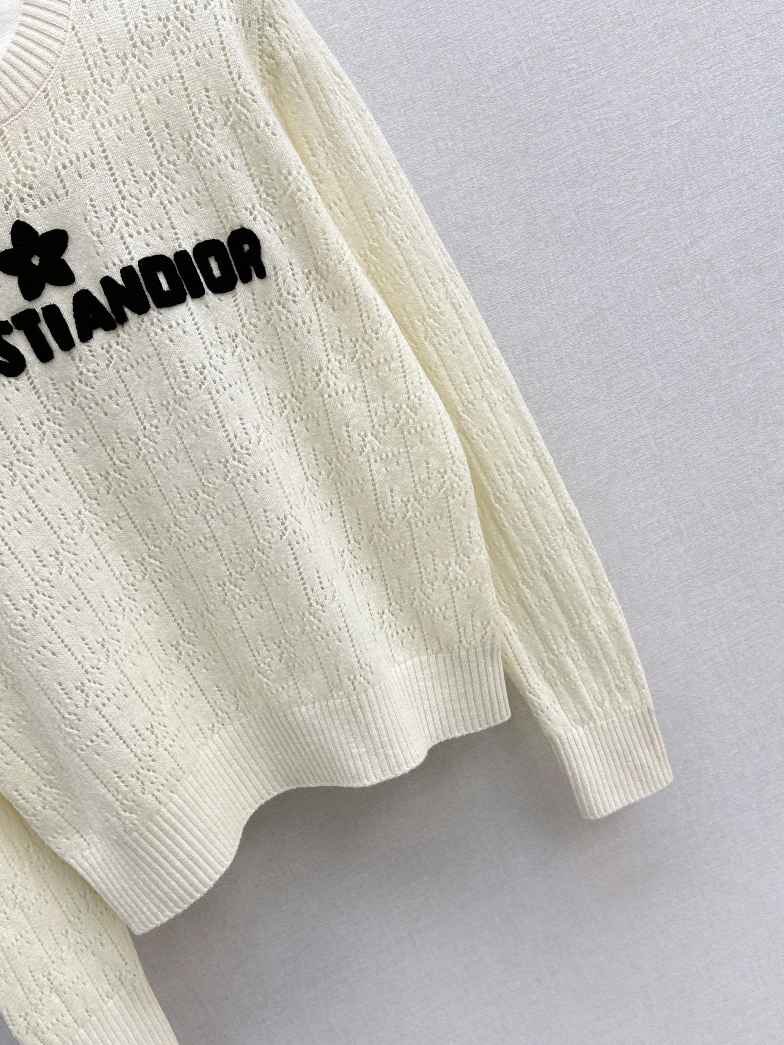 CD 26ss embroidery sweater
