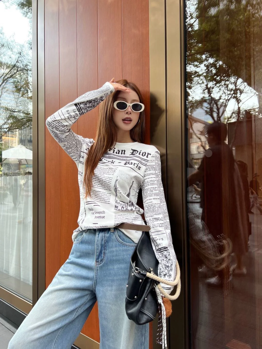 CD 25fw print basic tee