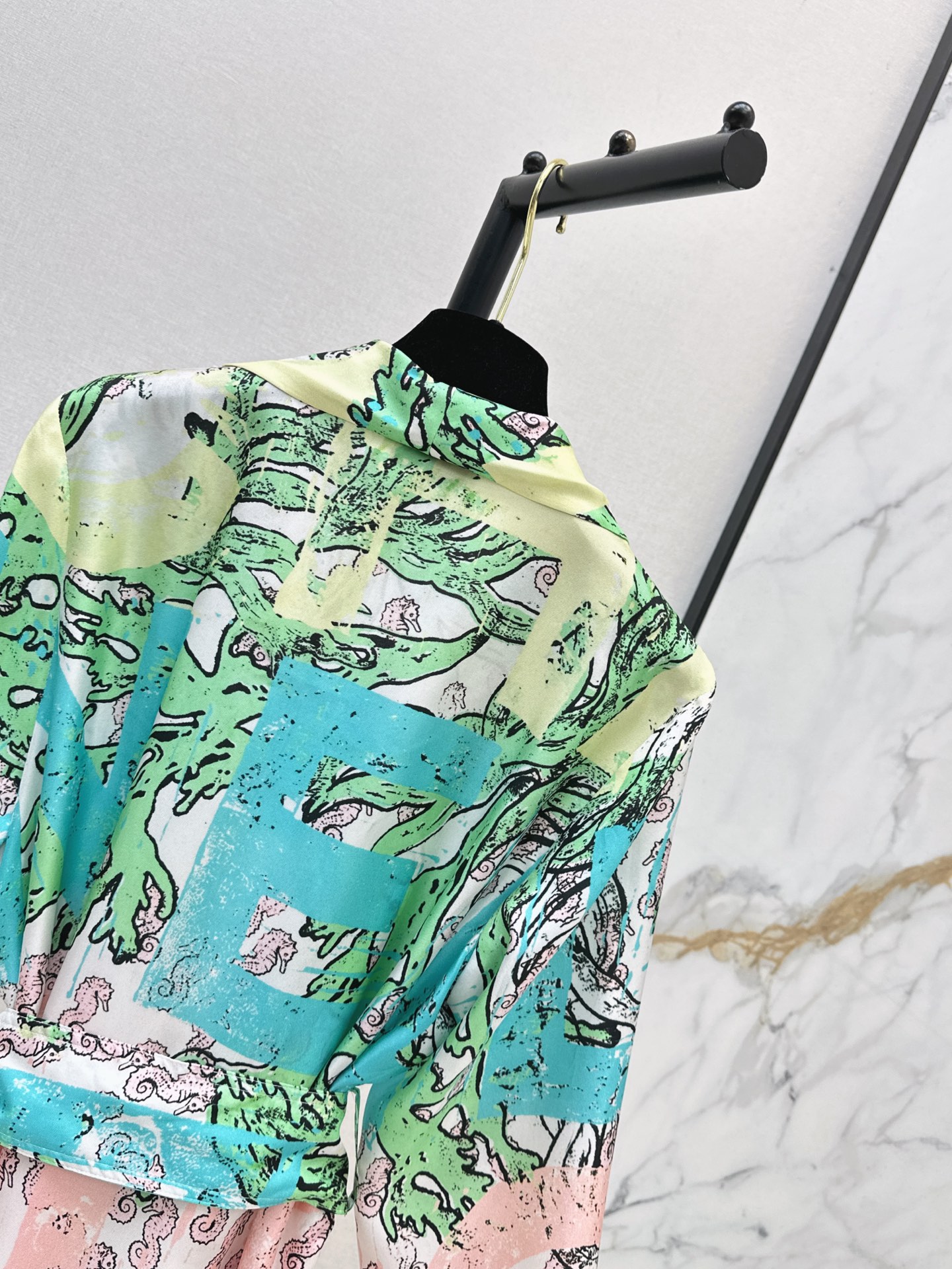 Chan 26ss coco beach silk jacket