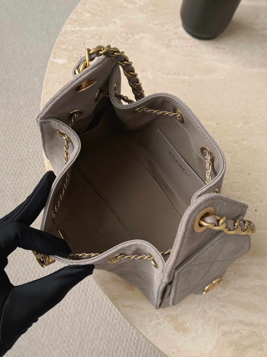 Chan 26C mini hobo bag